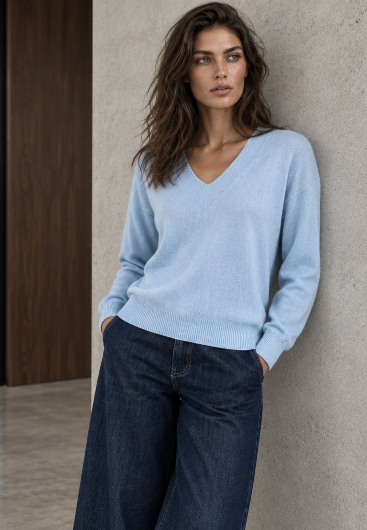 Strickpullover SOFT FEEL aus Viskose-Mix
