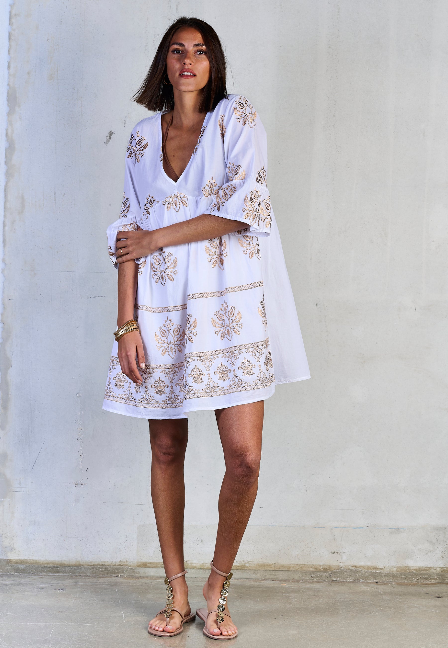 GOLDEN BLOOM DRESS