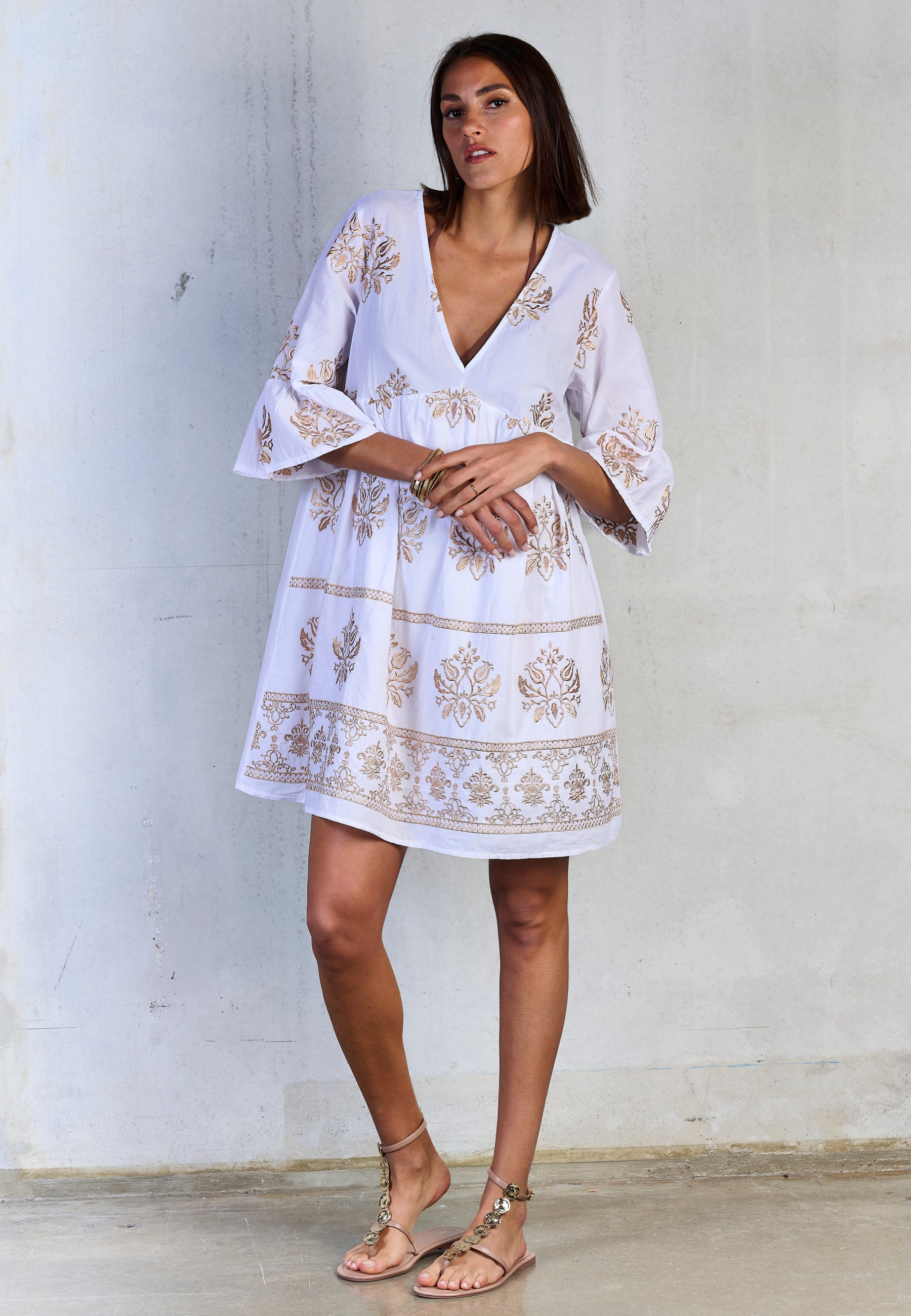 GOLDEN BLOOM DRESS