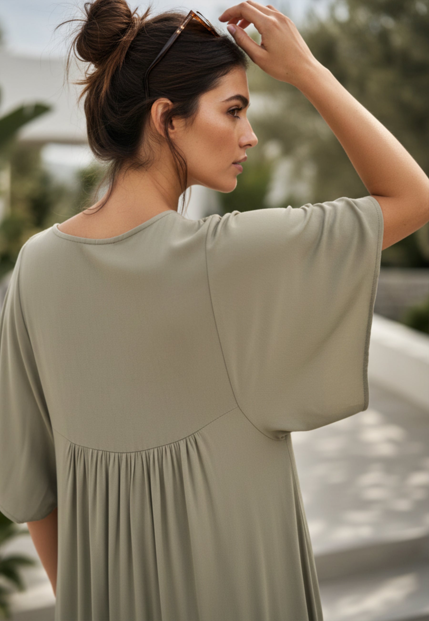 Maxikleid SOFT LINE aus Viskose