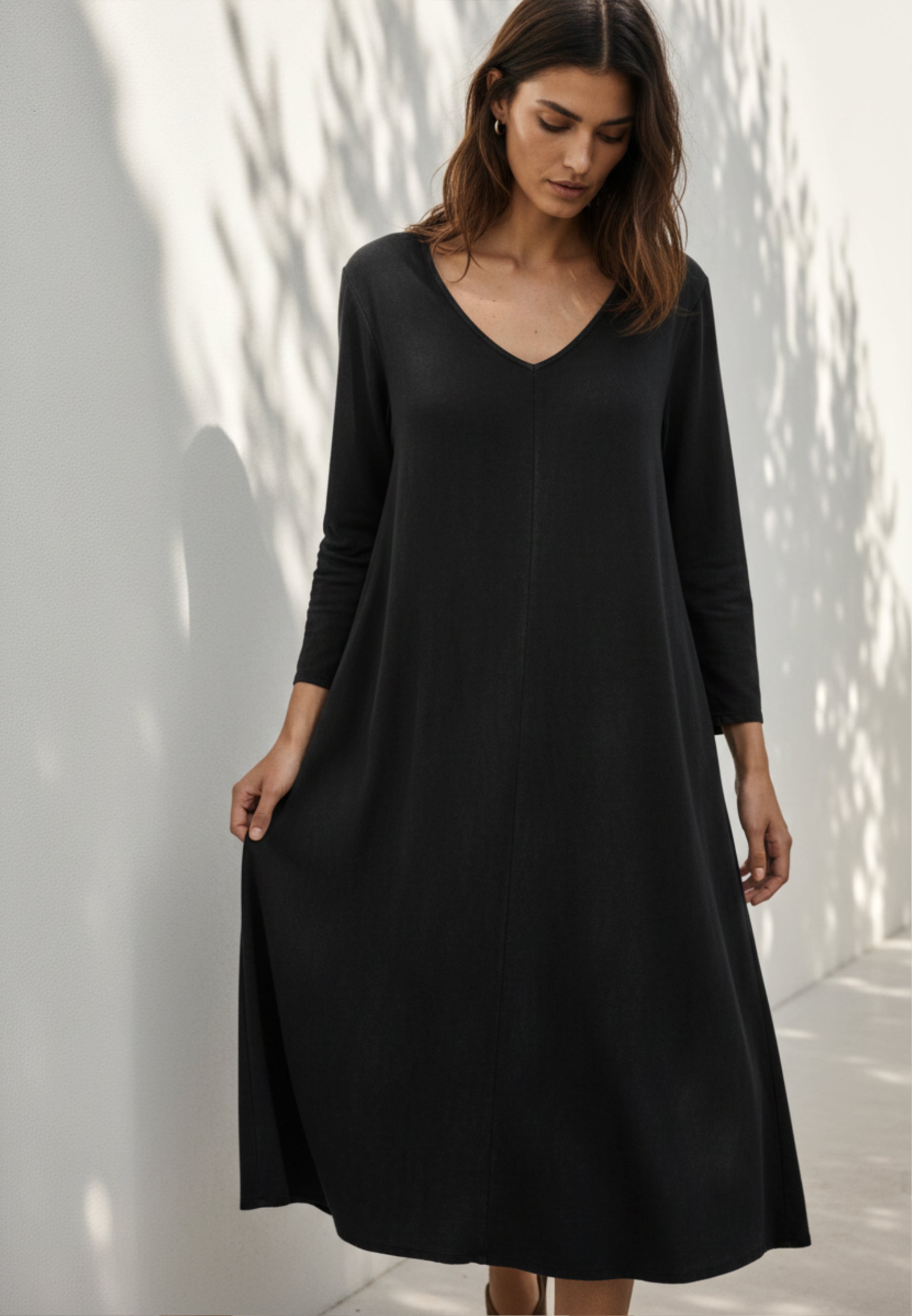 Midikleid MODERN MUSE aus Viskose