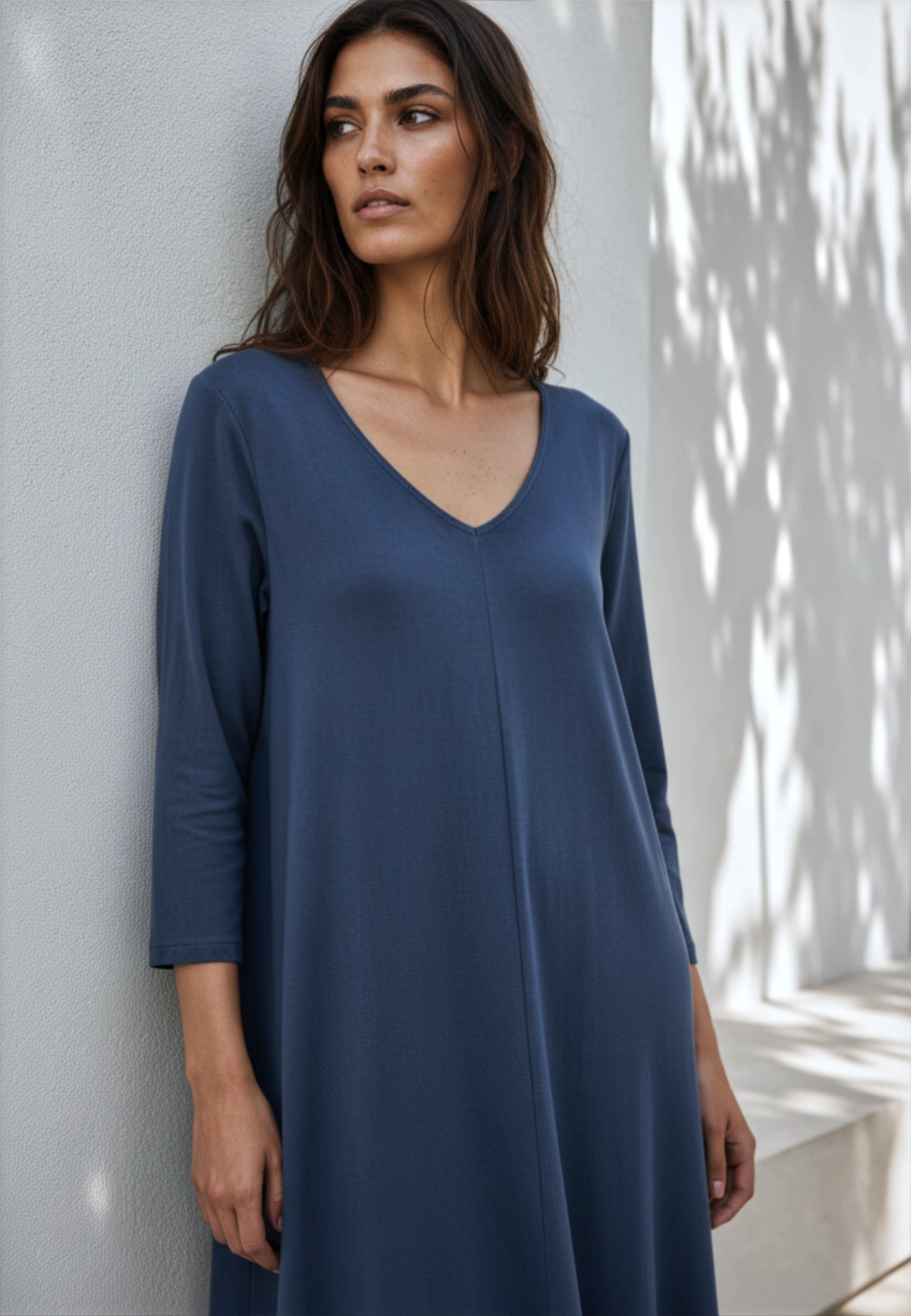 Midikleid MODERN MUSE aus Viskose
