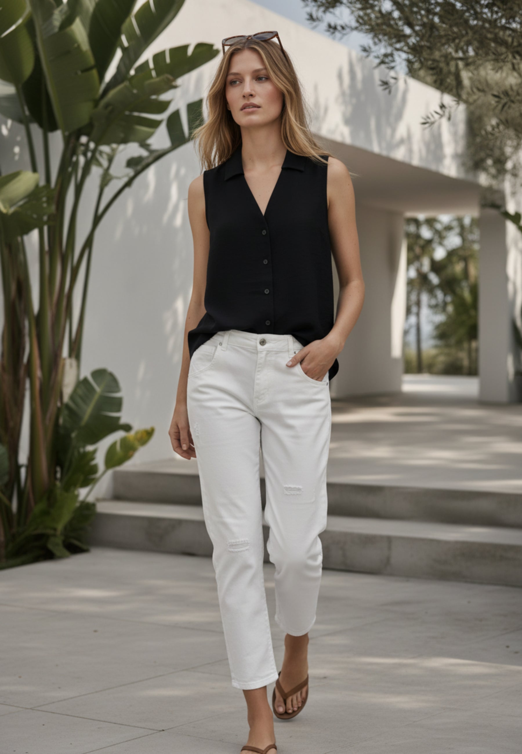 Bluse EASY FLOW aus reiner Viskose