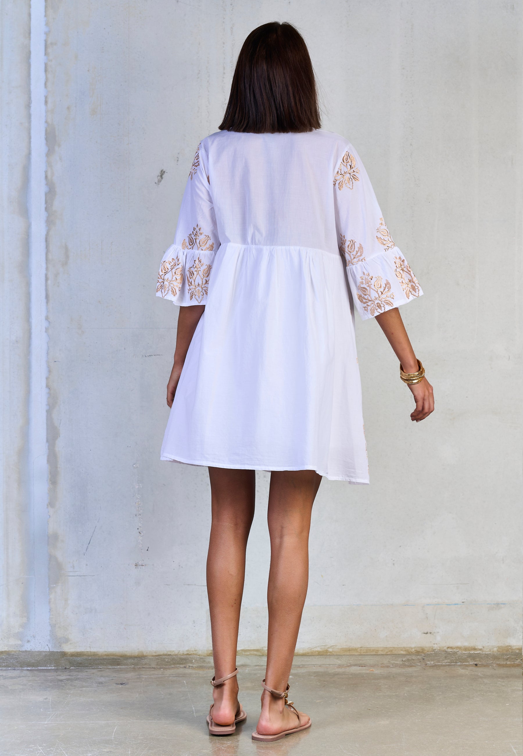 GOLDEN BLOOM DRESS