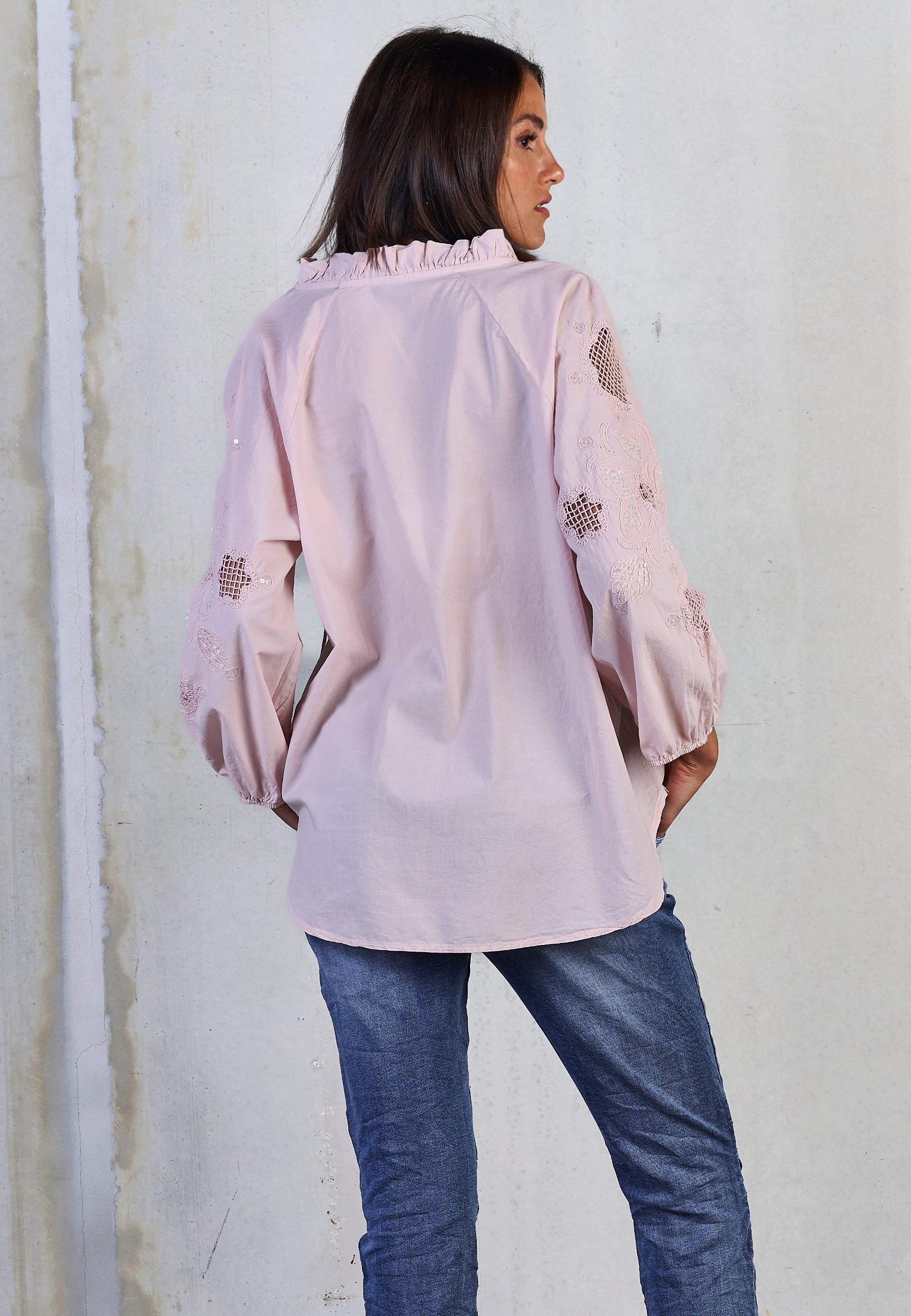 LUNA LACE BLUSE