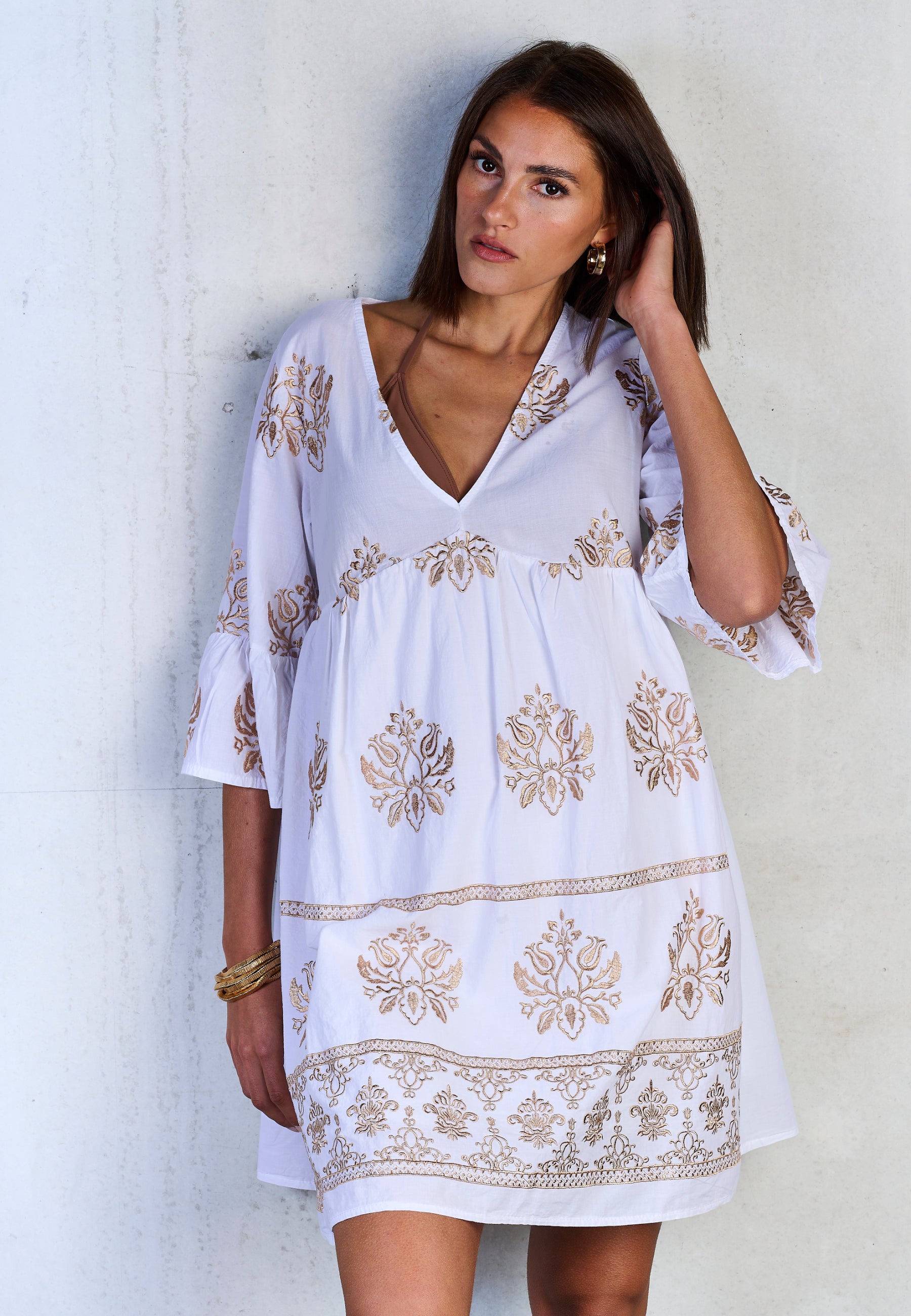 GOLDEN BLOOM DRESS