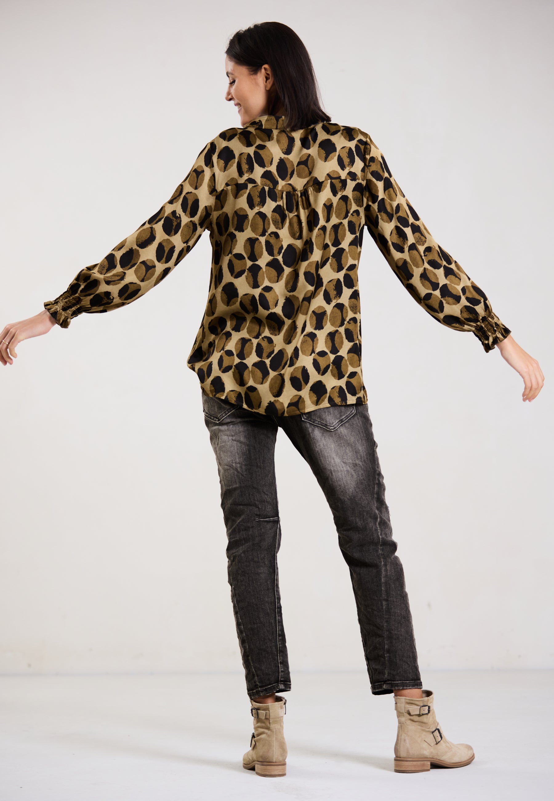 BLUSE WILD DOT