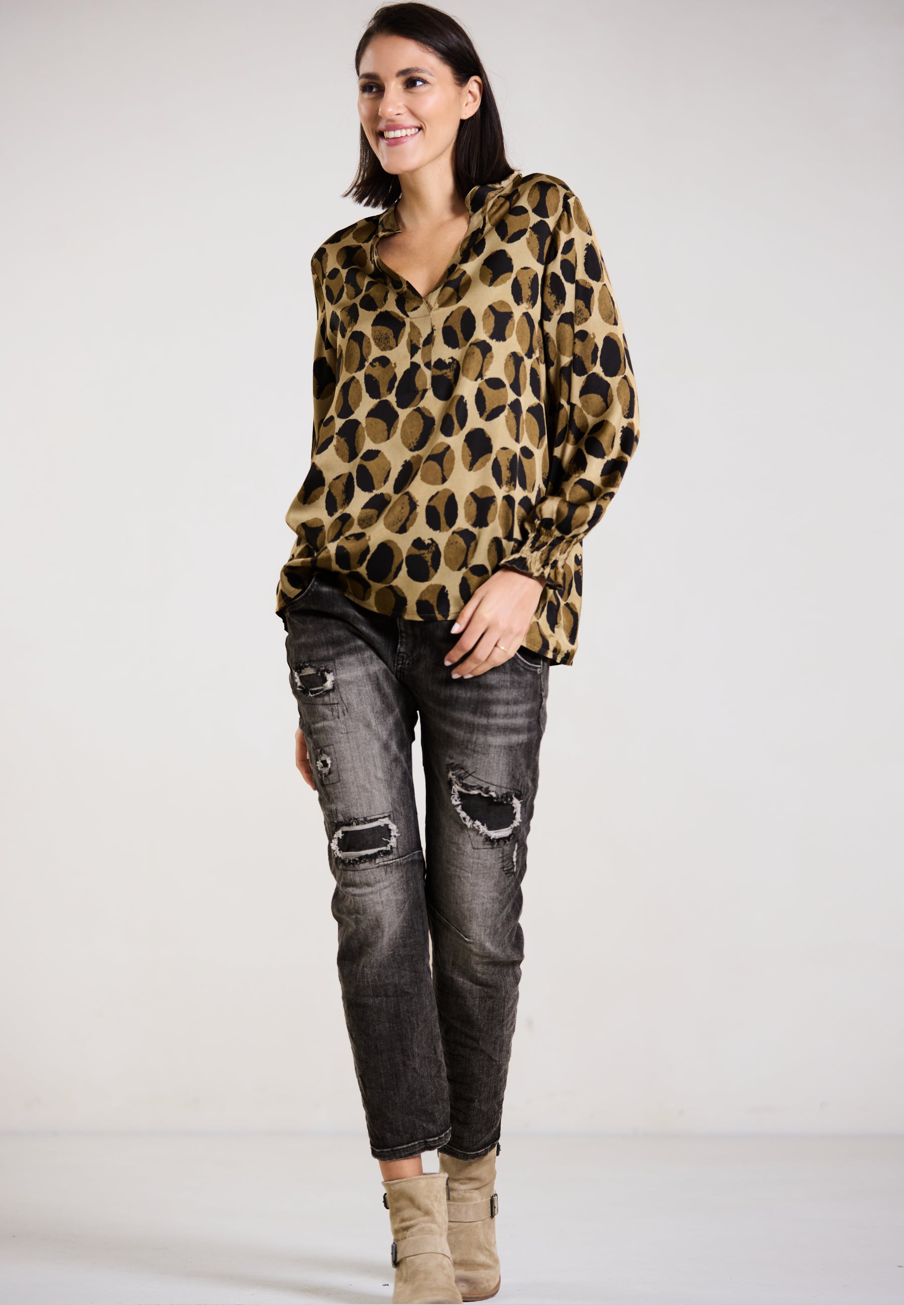 BLUSE WILD DOT
