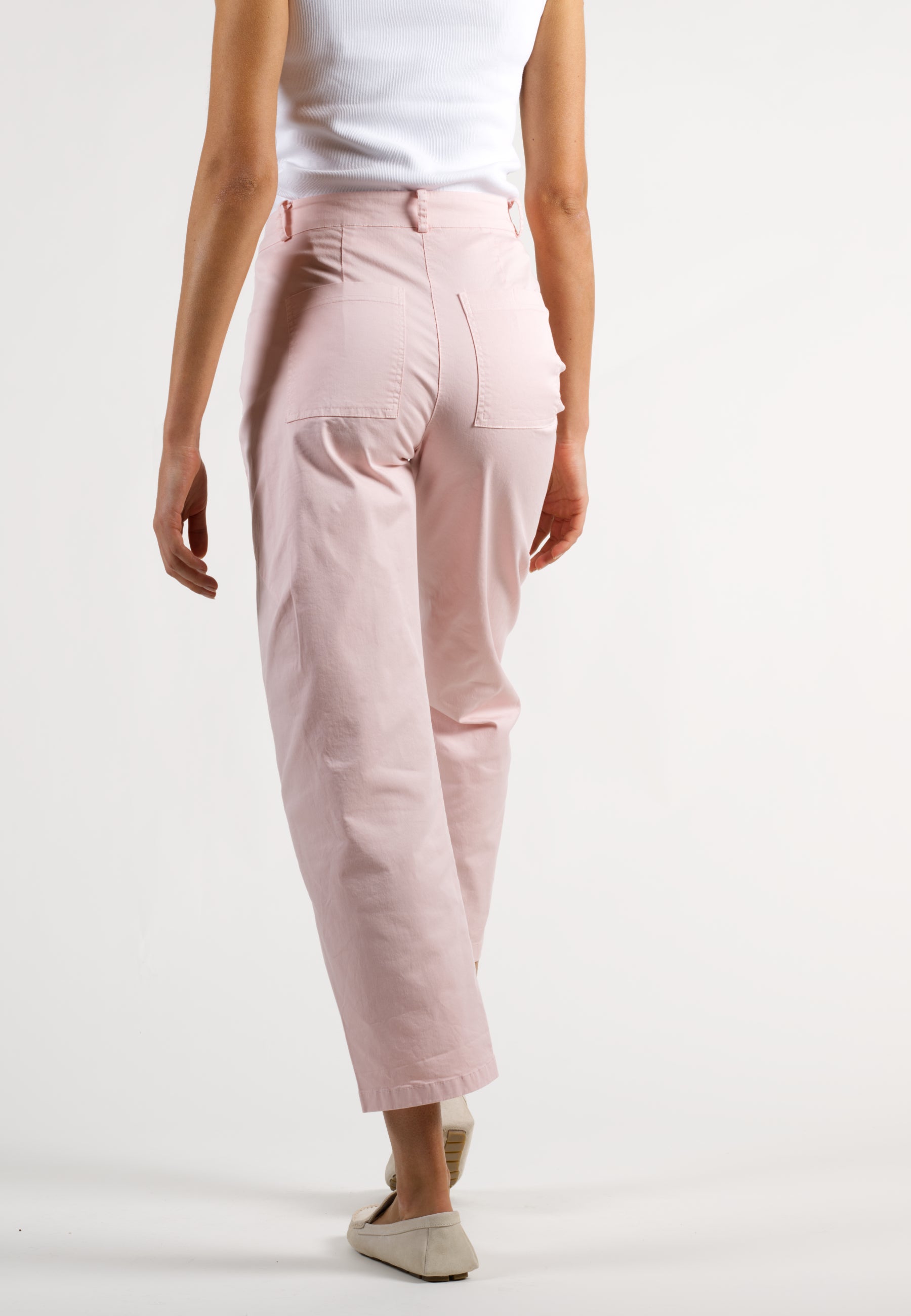 BARREL LEG PANTS