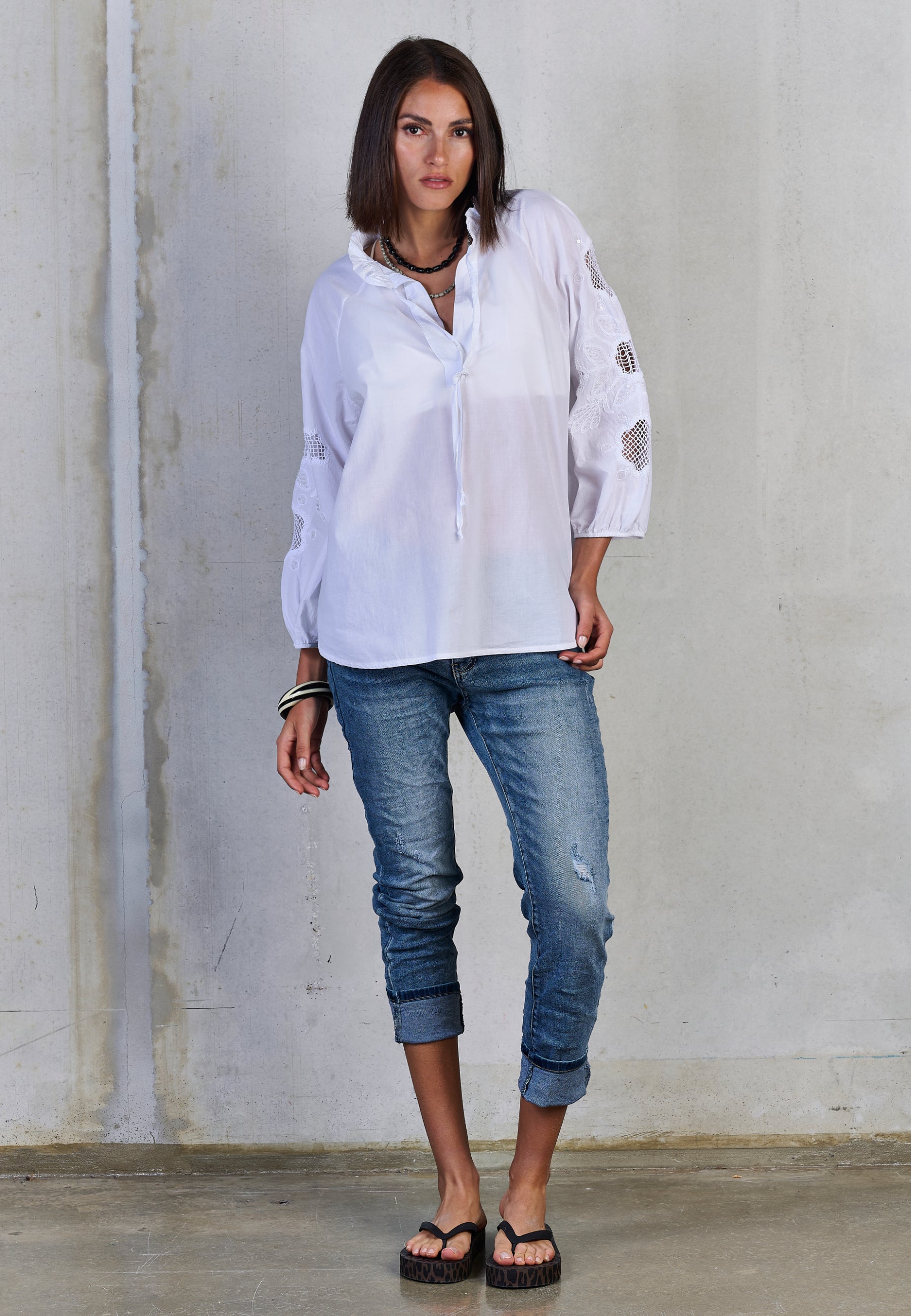 LUNA LACE BLOUSE