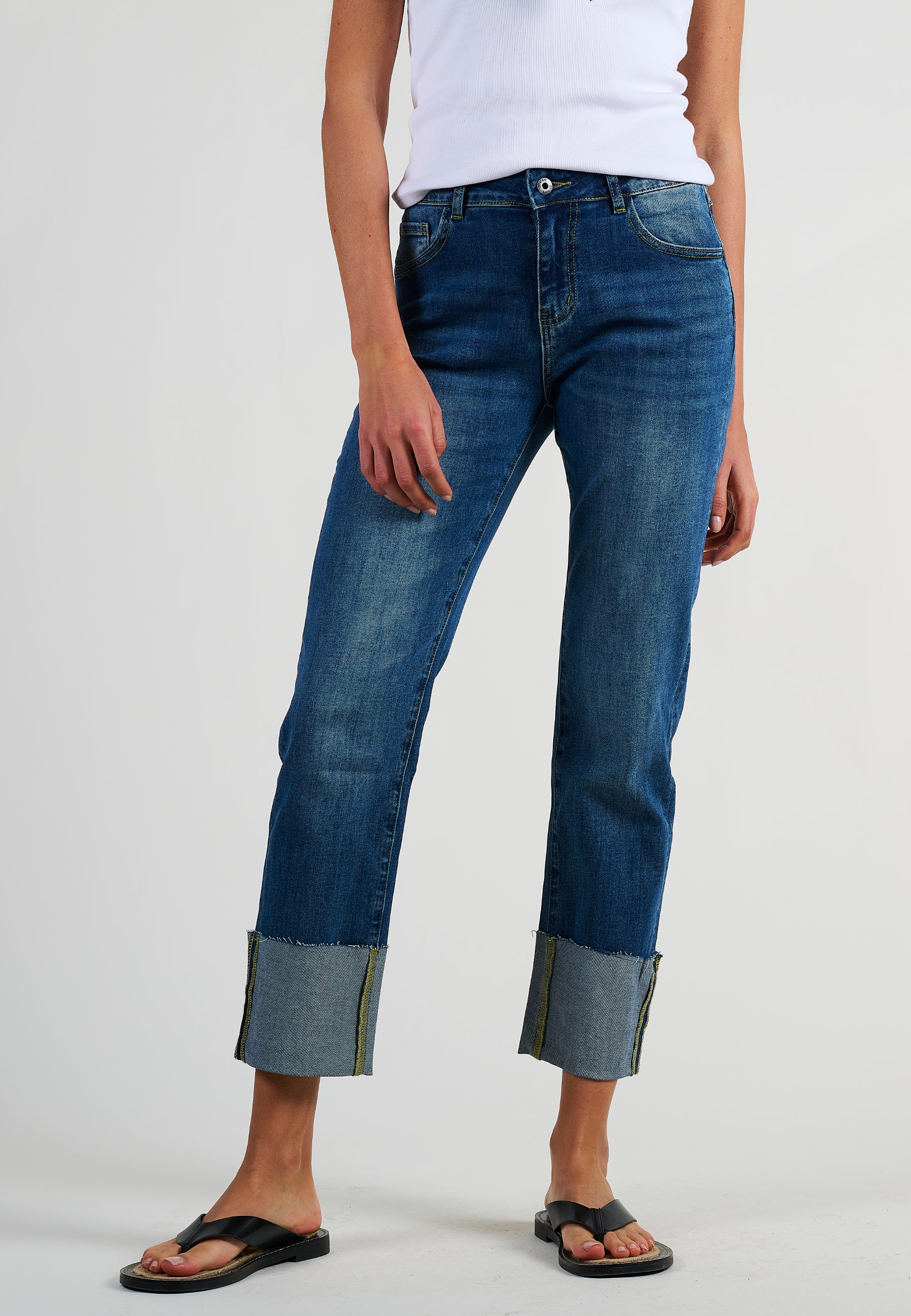 CITY CUFF JEANS