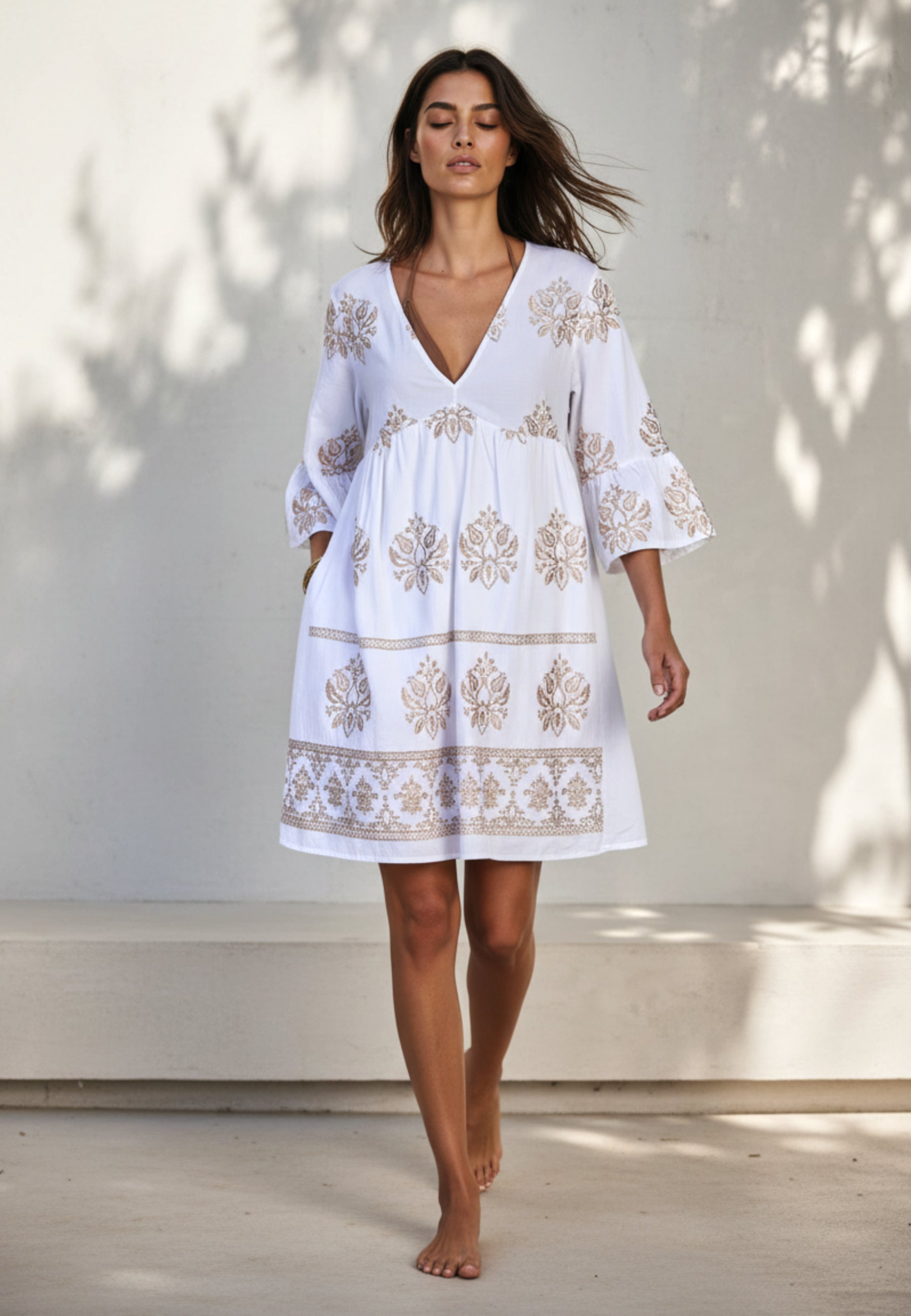 GOLDEN BLOOM DRESS