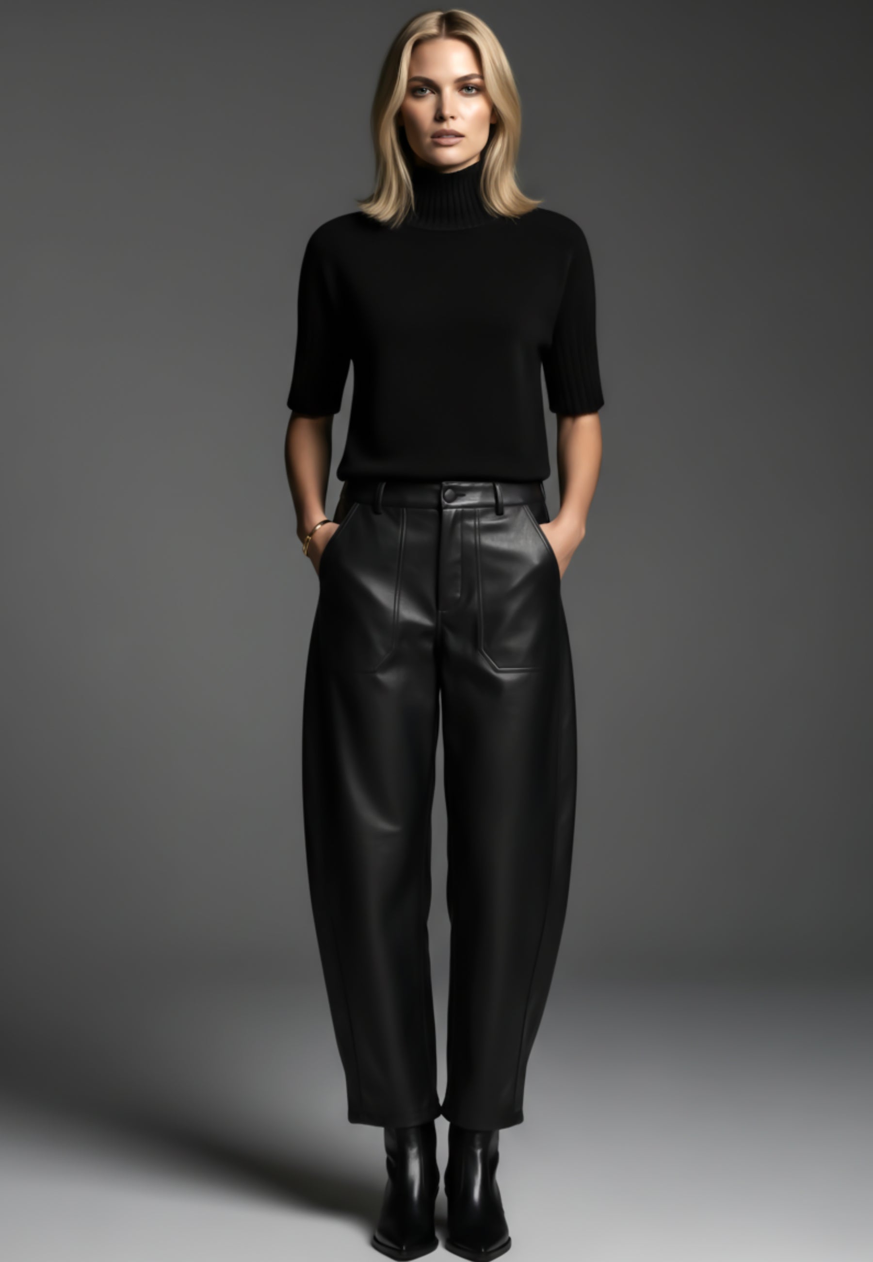 SOFT BARREL KUNSTLEDERHOSE