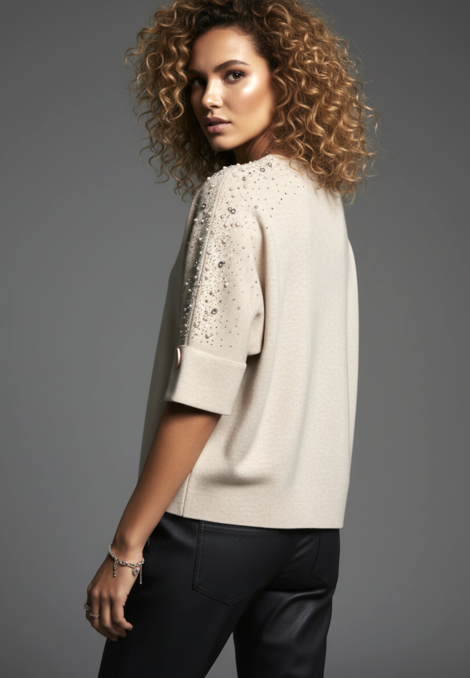 STRICKPULLOVER CRYSTAL