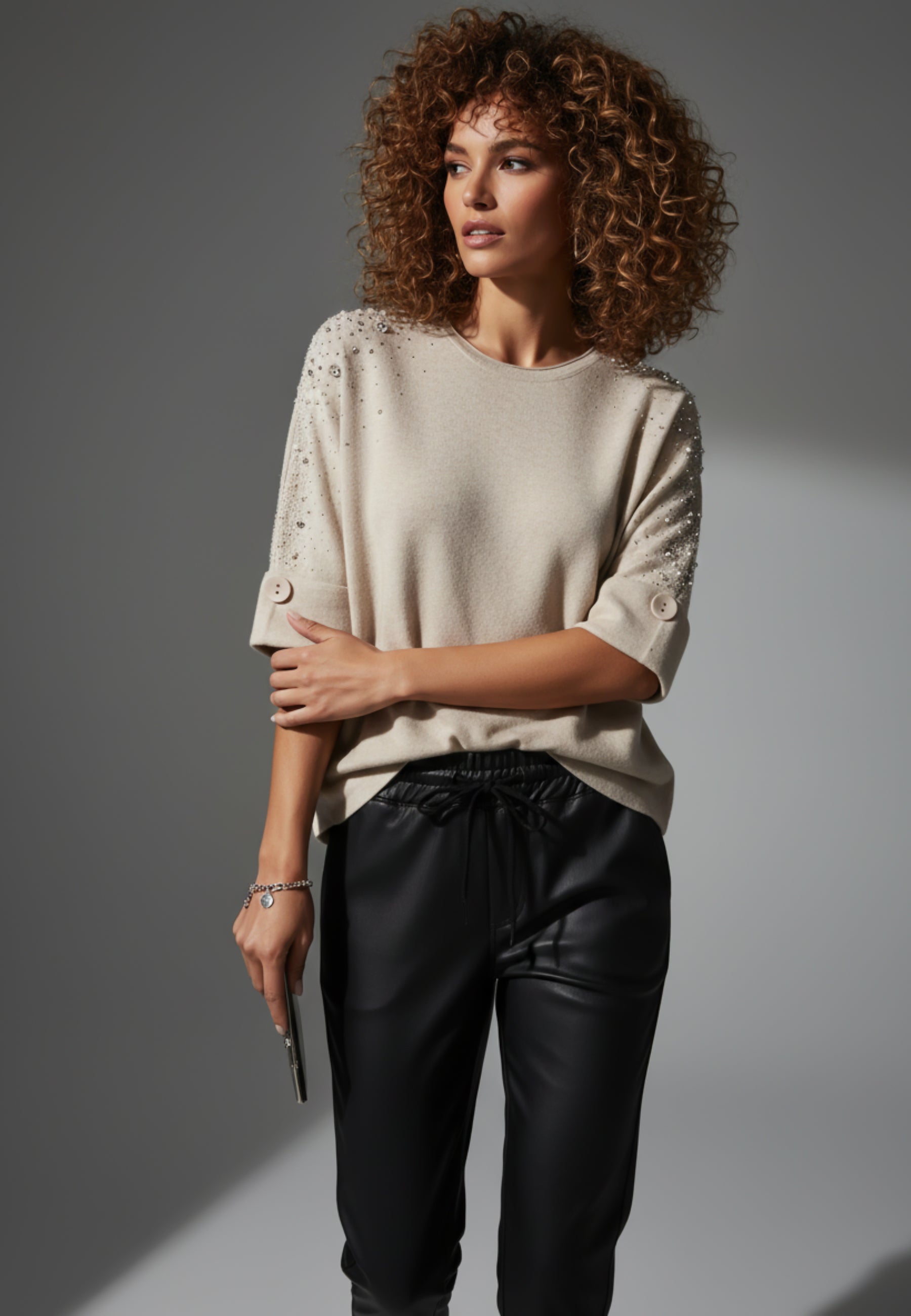 STRICKPULLOVER CRYSTAL