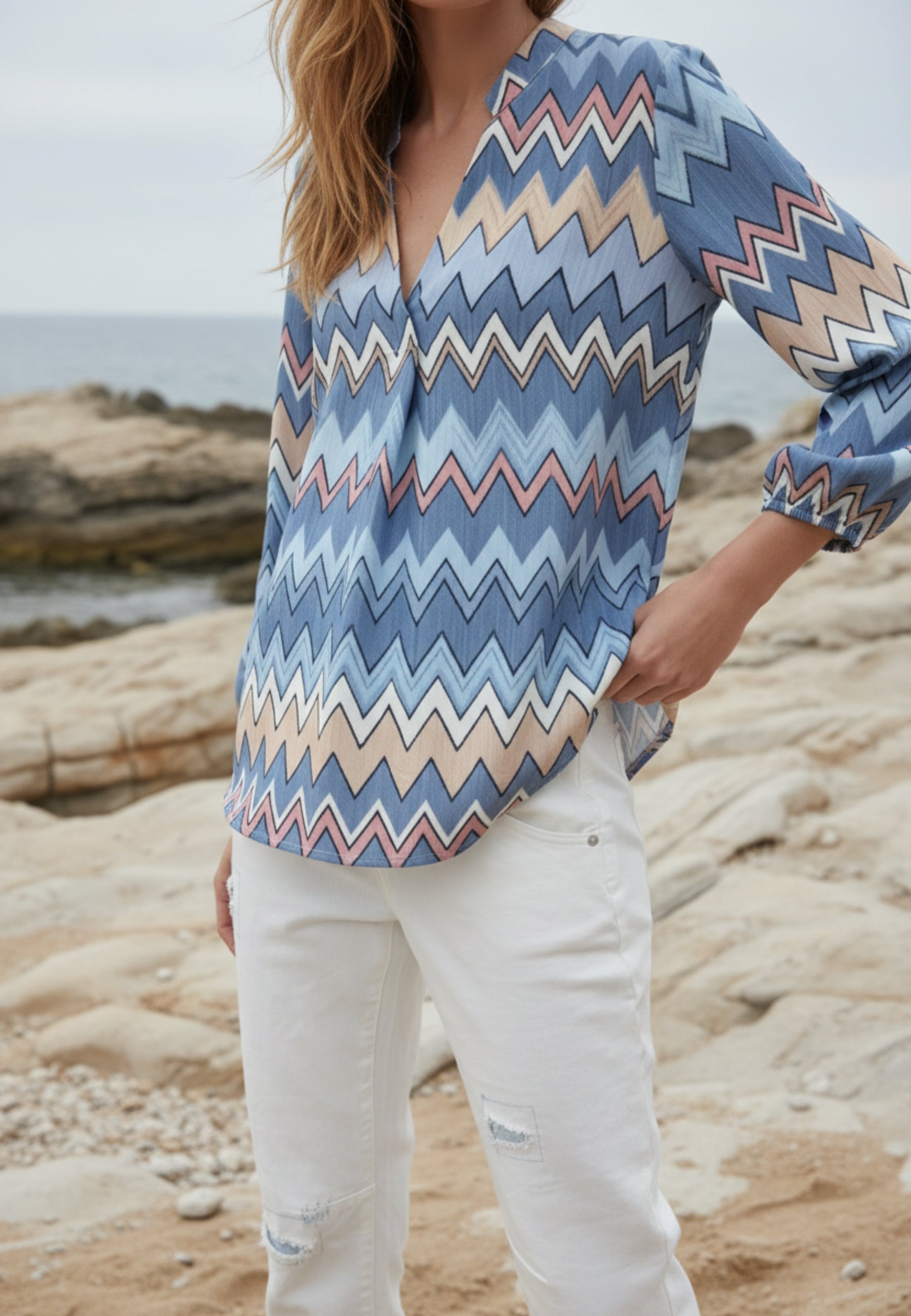 BLUSE MODERN WAVE