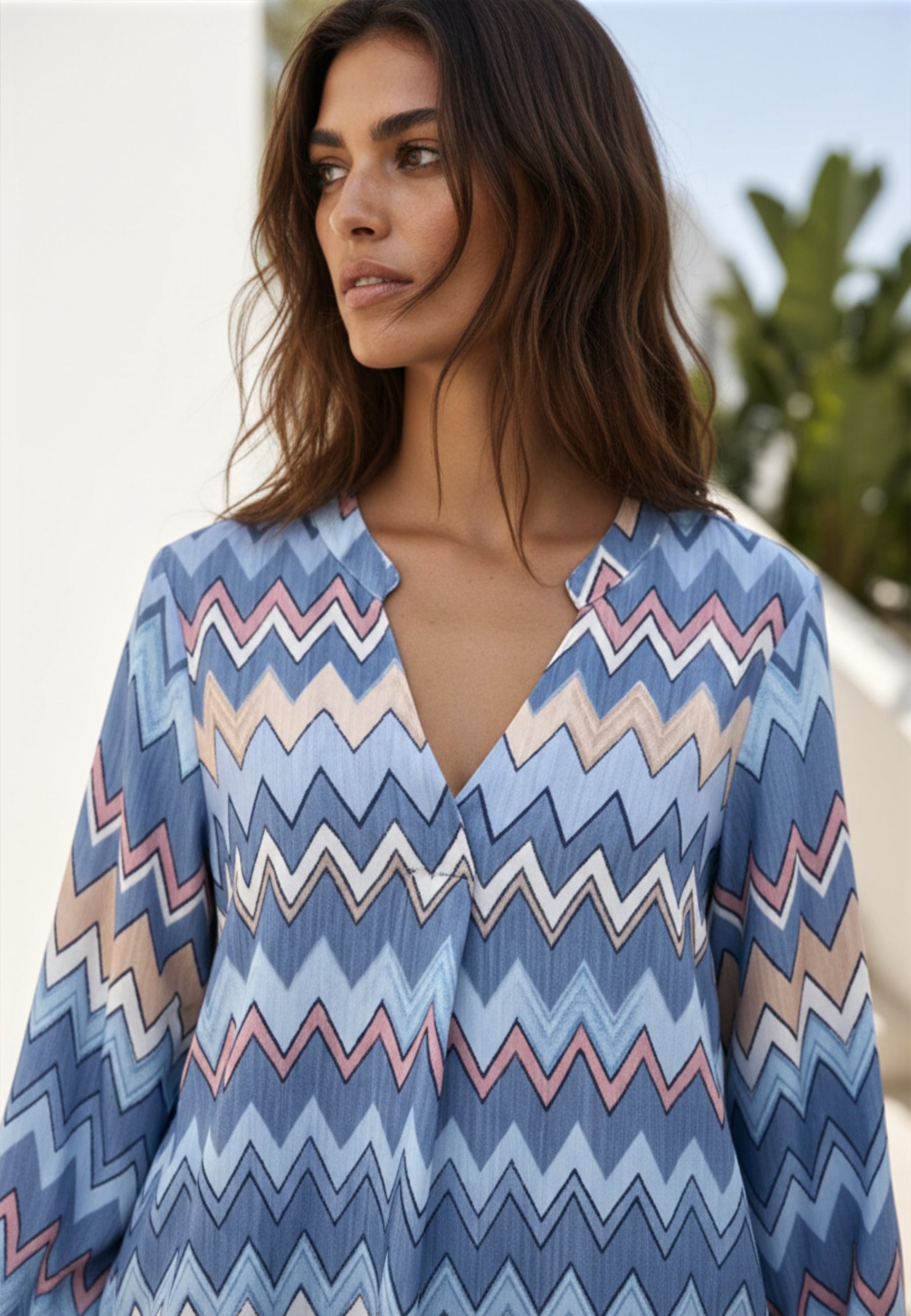 Bluse MODERN WAVE aus Viskose