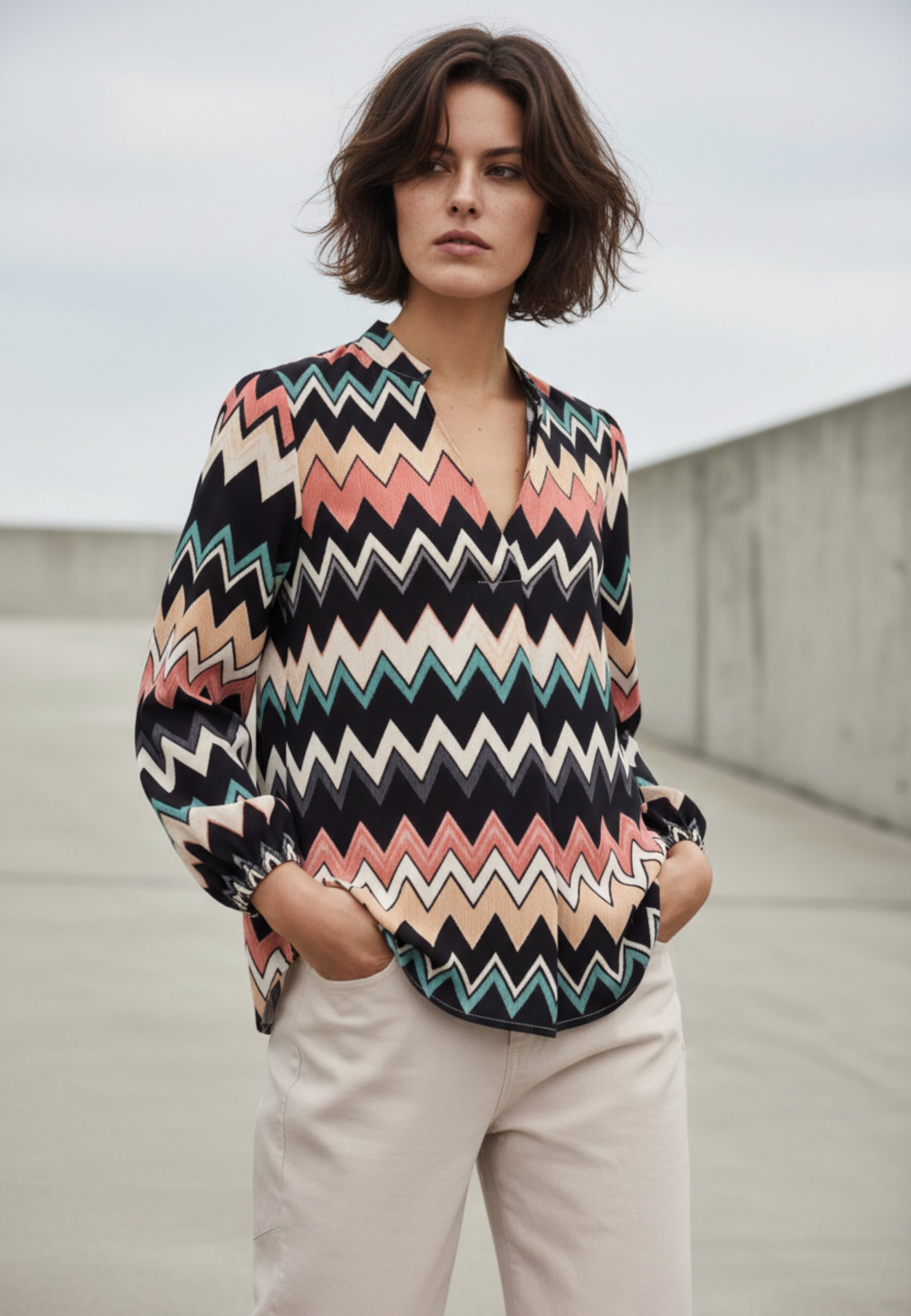 BLUSE MODERN WAVE