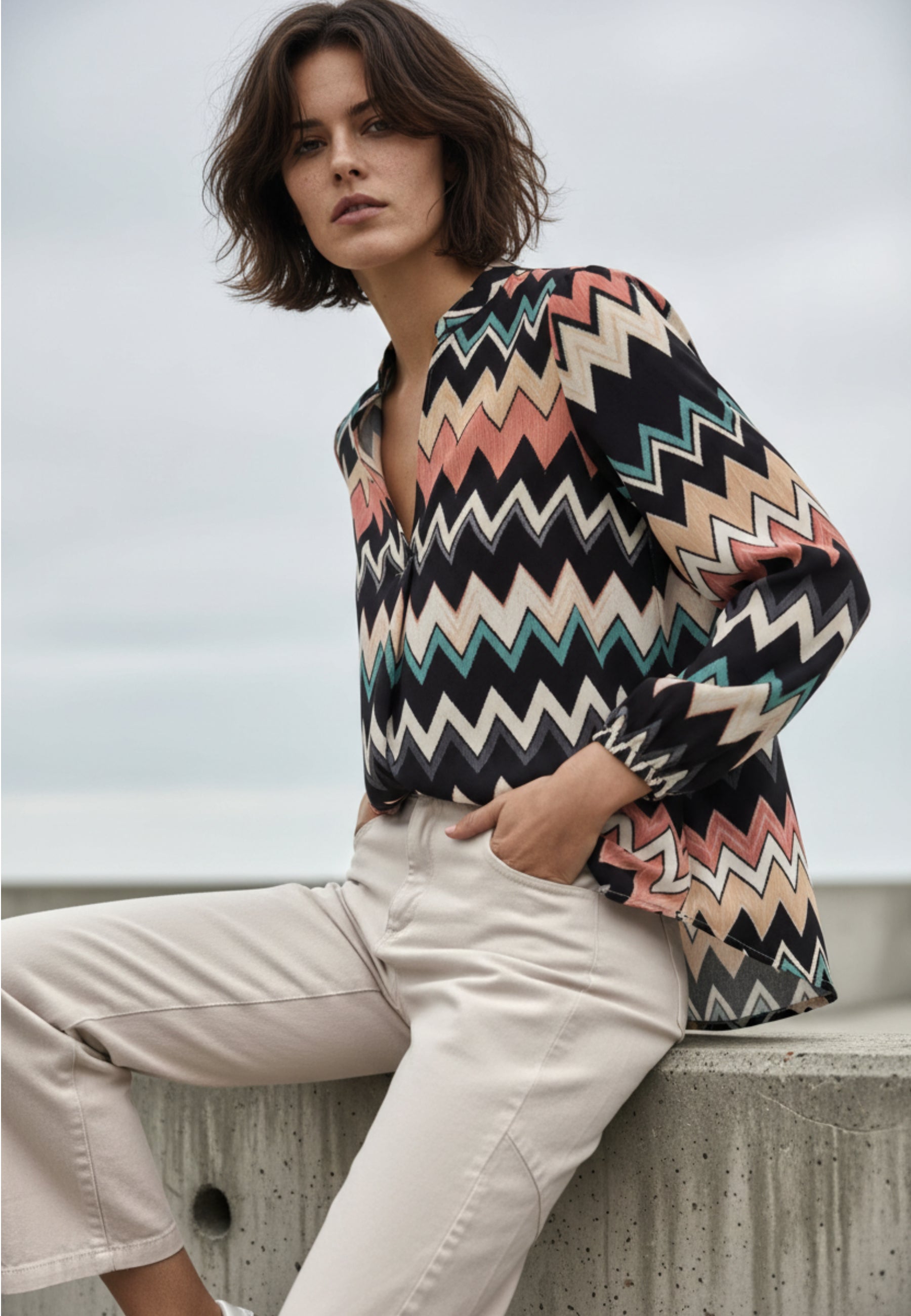 BLUSE MODERN WAVE