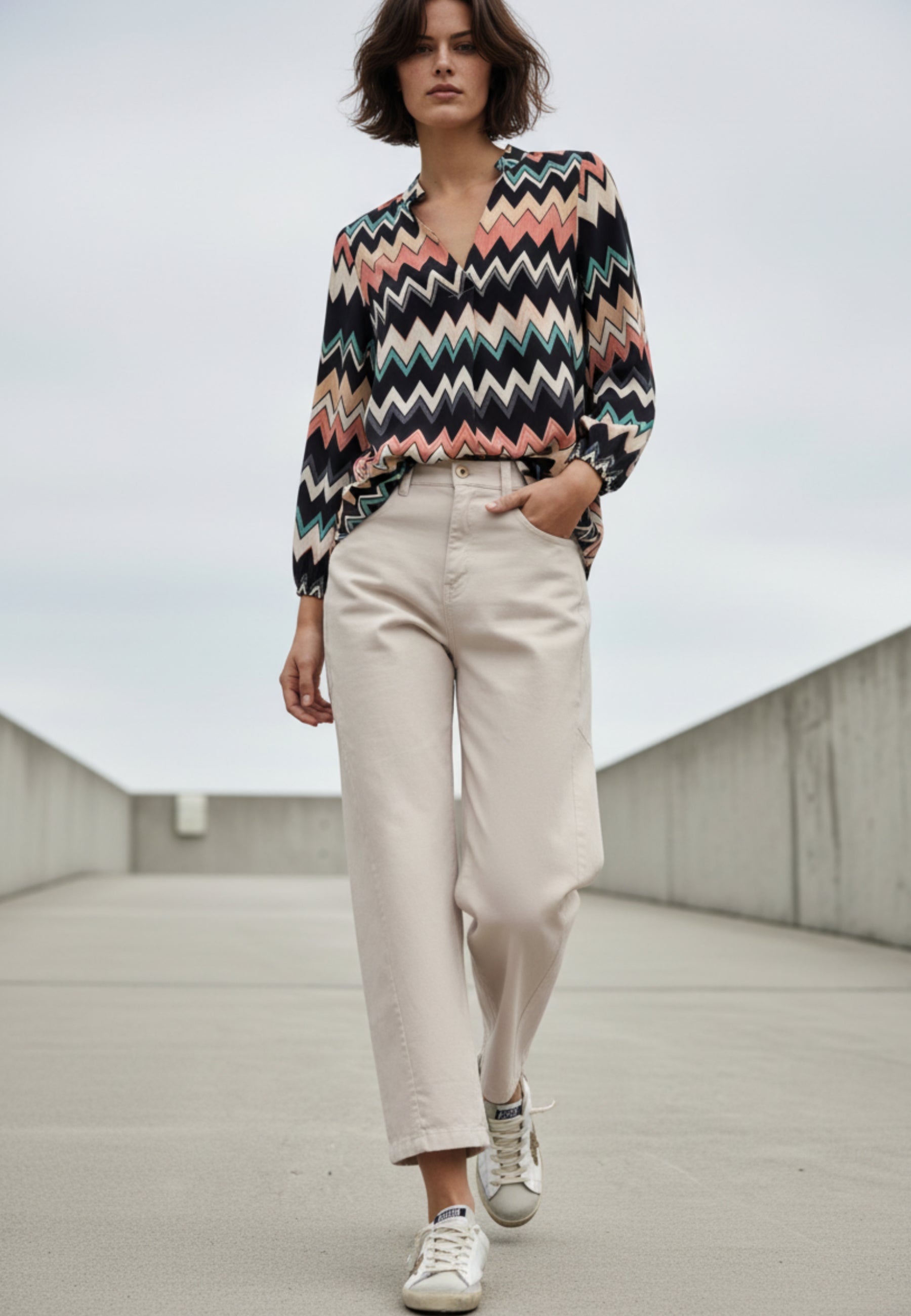 BLUSE MODERN WAVE