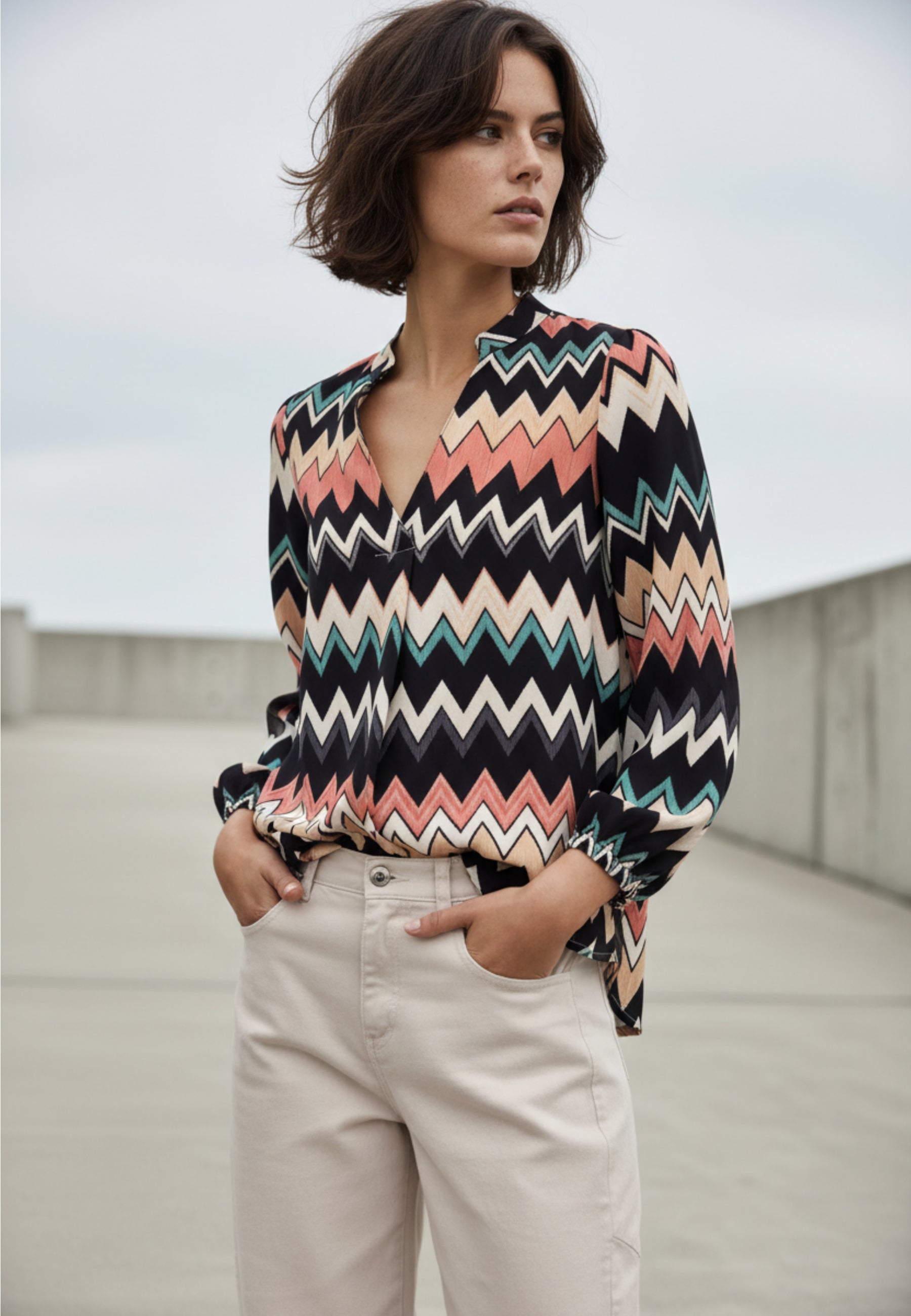 BLUSE MODERN WAVE