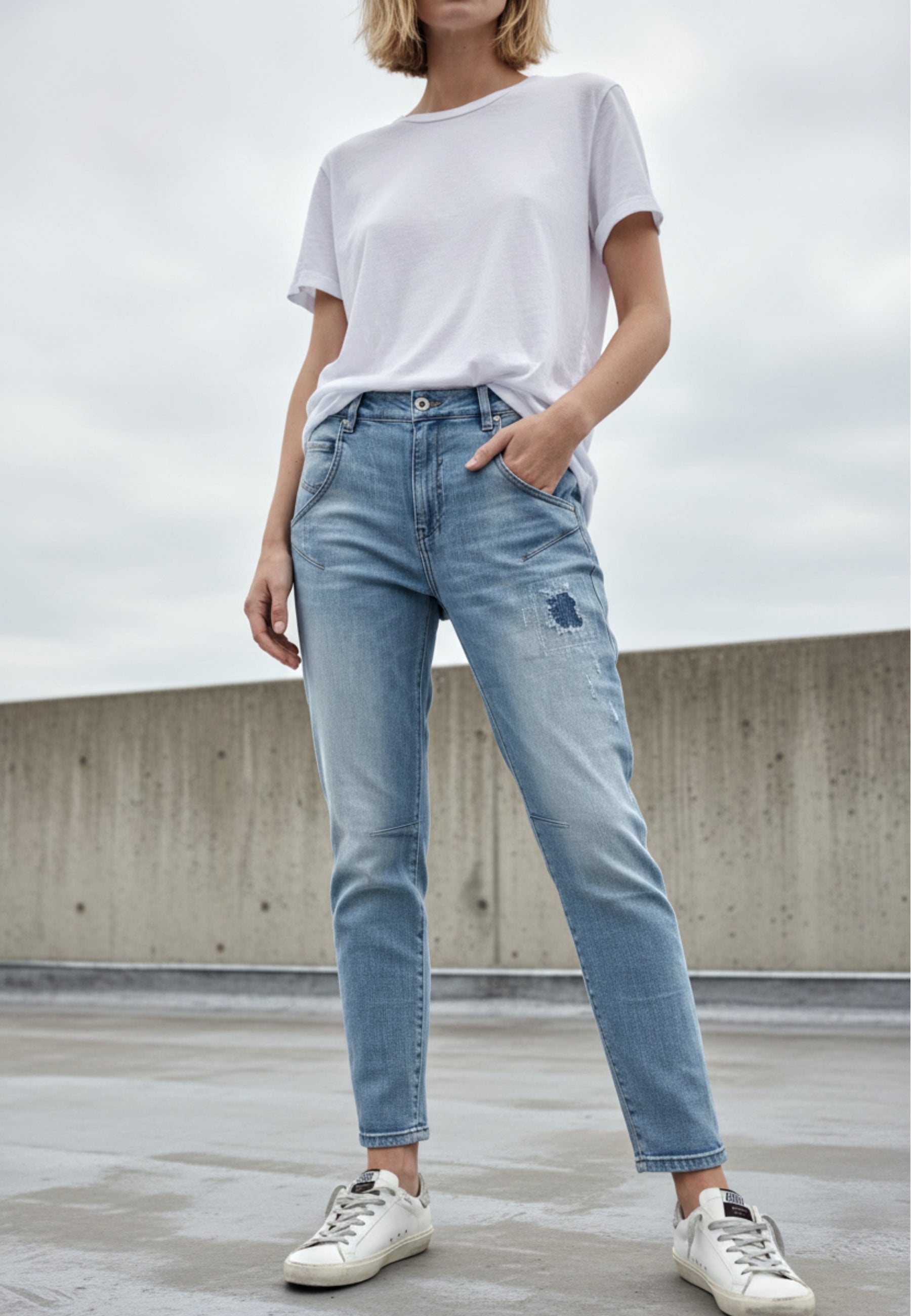 Relaxed slim Damenjeans-the cool one