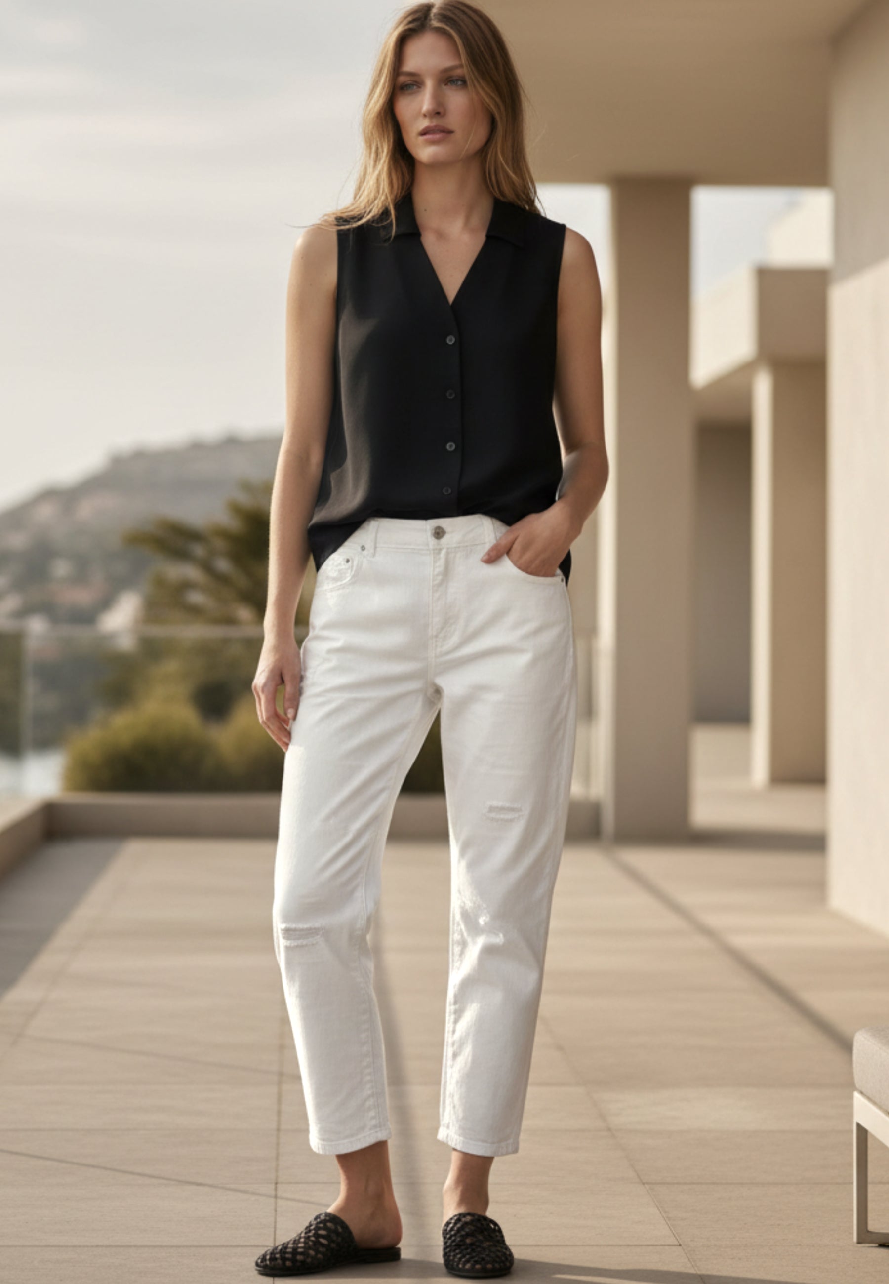 Jeans REAL COOL Boyfriend mit Stretch