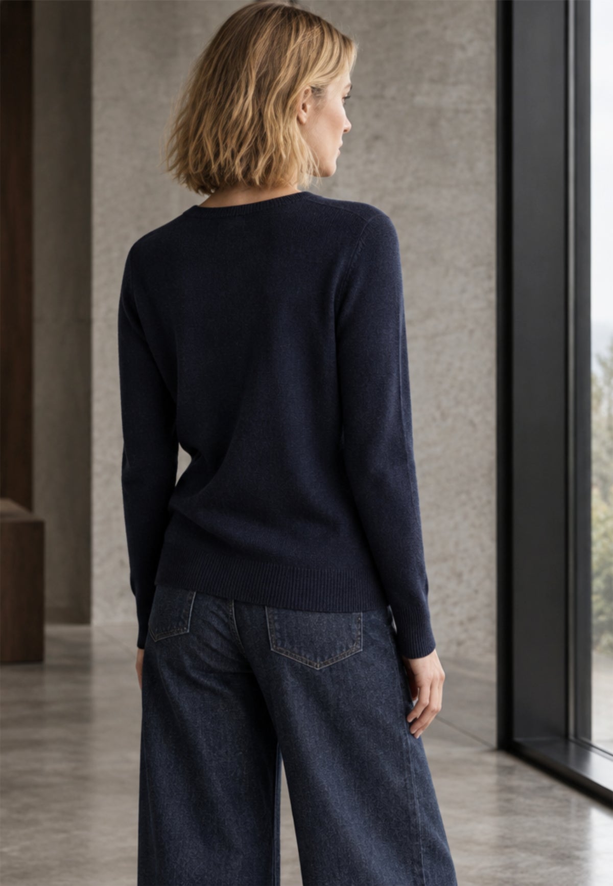 Strickpullover SOFT FEEL aus Viskose-Mix