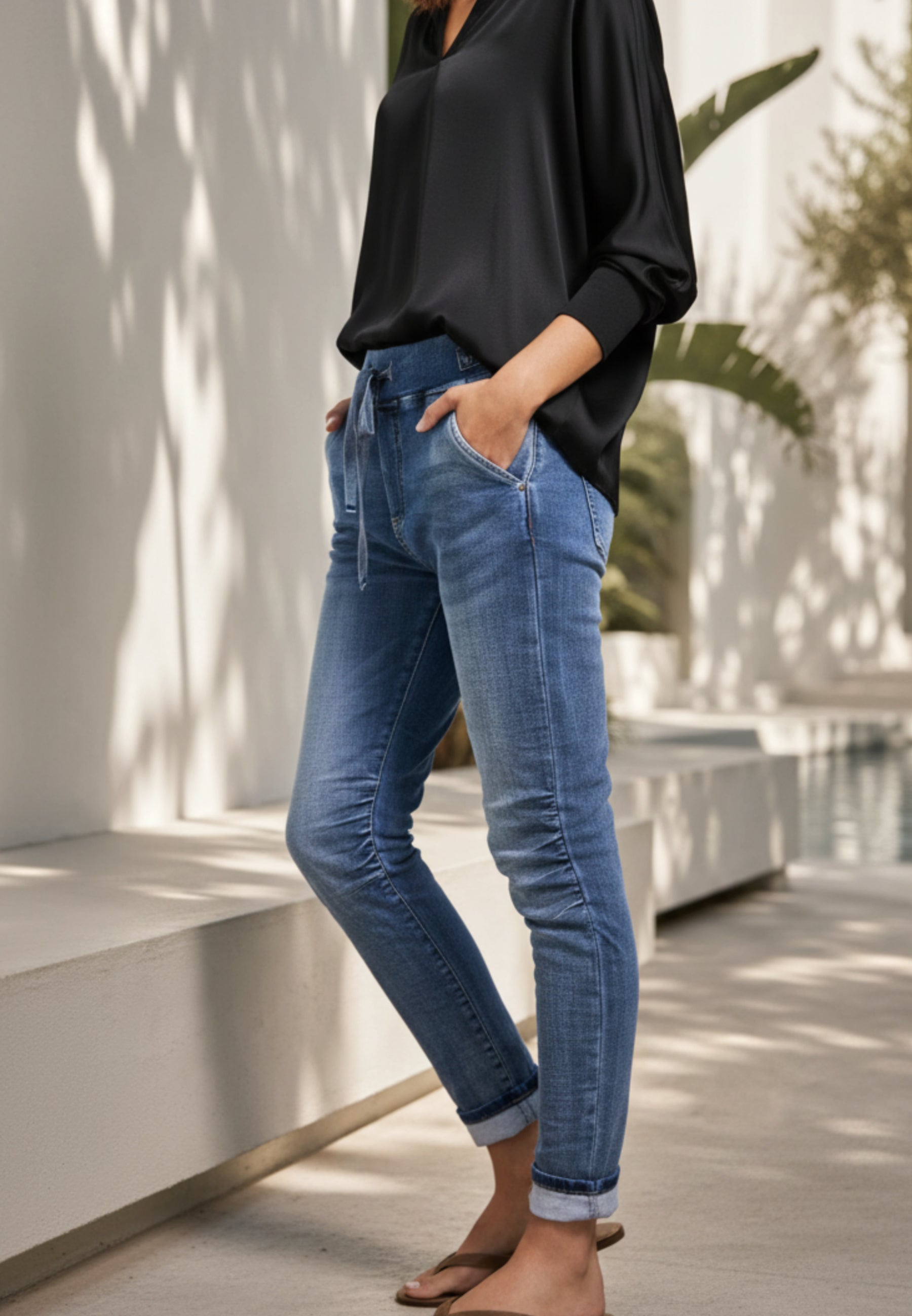 Jogpants URBAN CHILL aus Baumwoll-Stretch