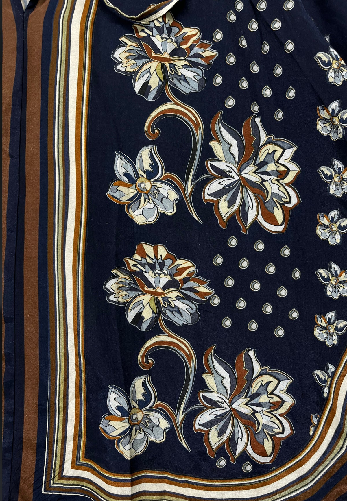 Bluse INDIGO BLOOM aus reiner Viskose
