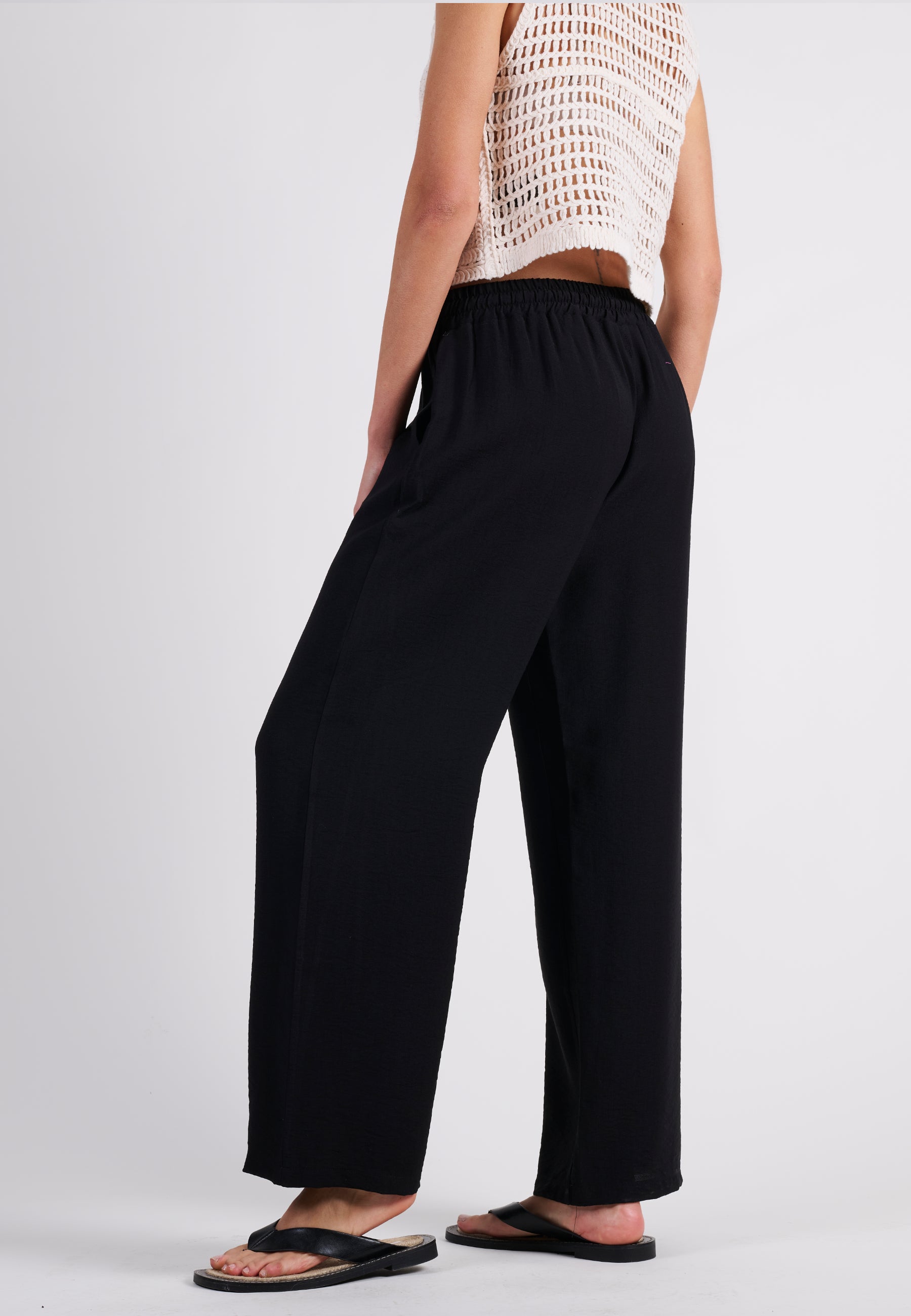 PANTS FLOWY WIDE LEG
