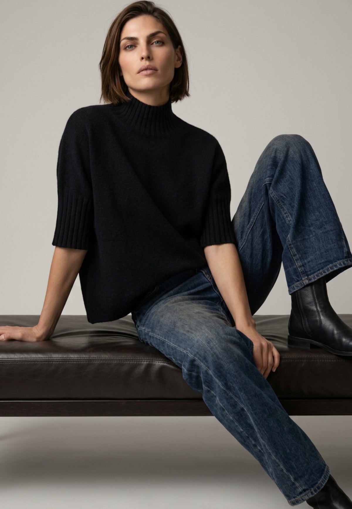 Strickpullover TIMELESS aus Viskose-Mix