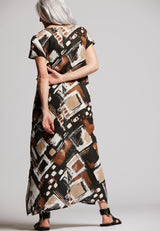 MAXI TUNIKAKLEID LINEN ART