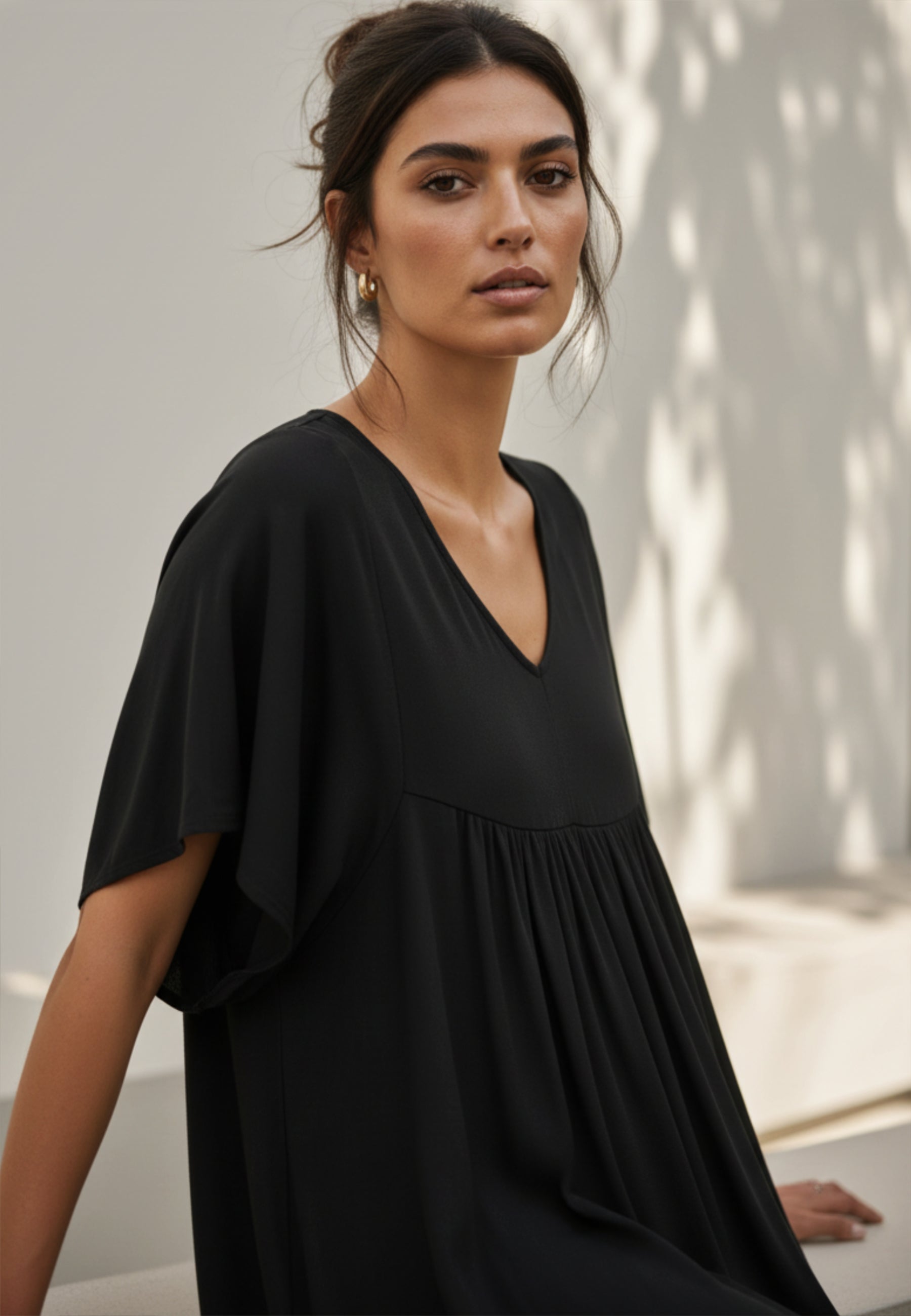 Maxikleid SOFT LINE aus Viskose