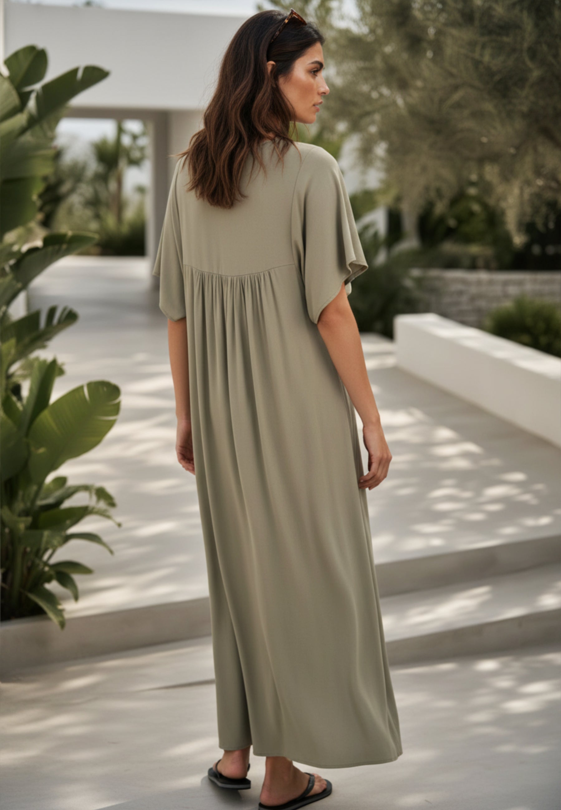 Maxikleid SOFT LINE aus Viskose