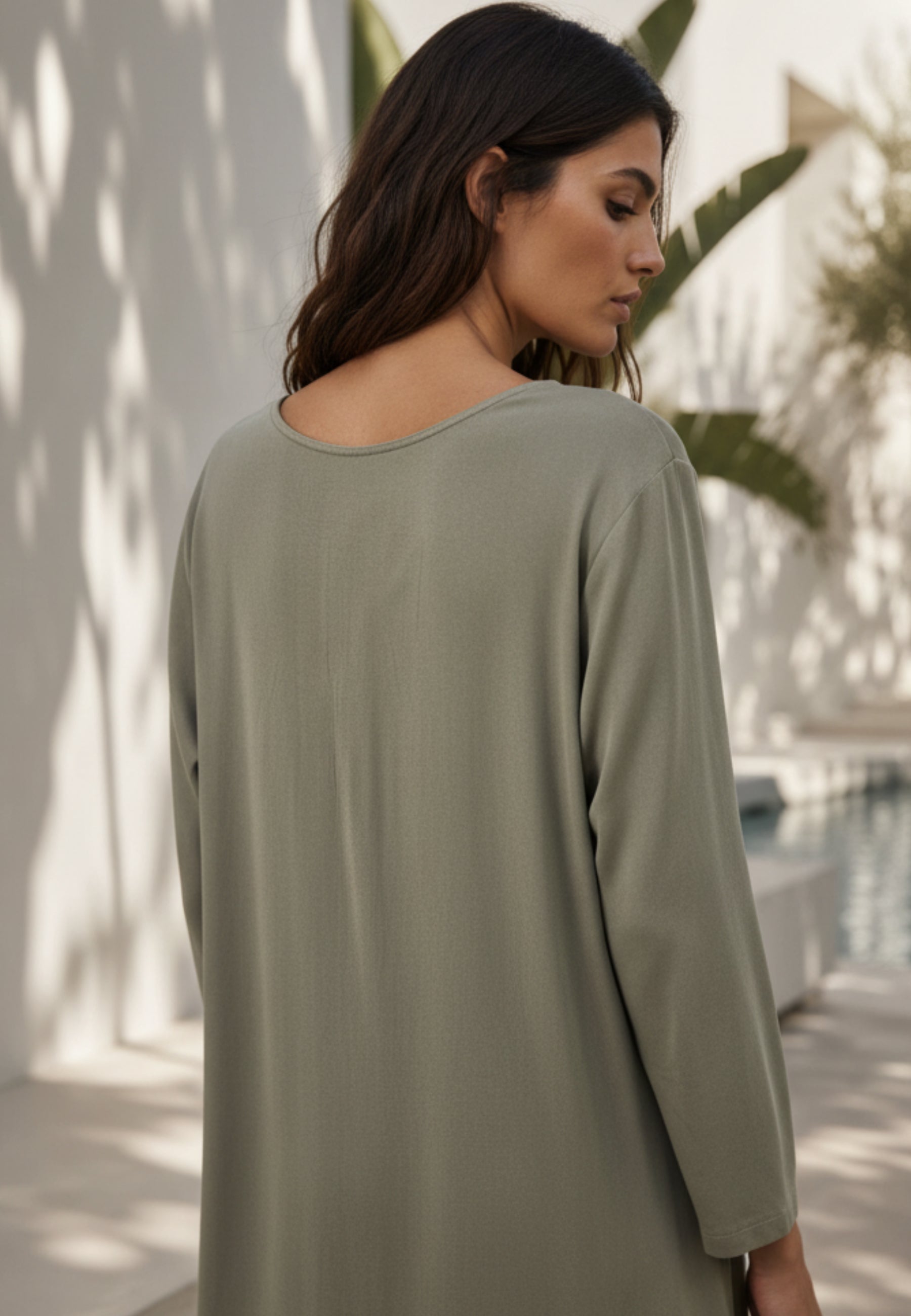 Midikleid MODERN MUSE aus Viskose
