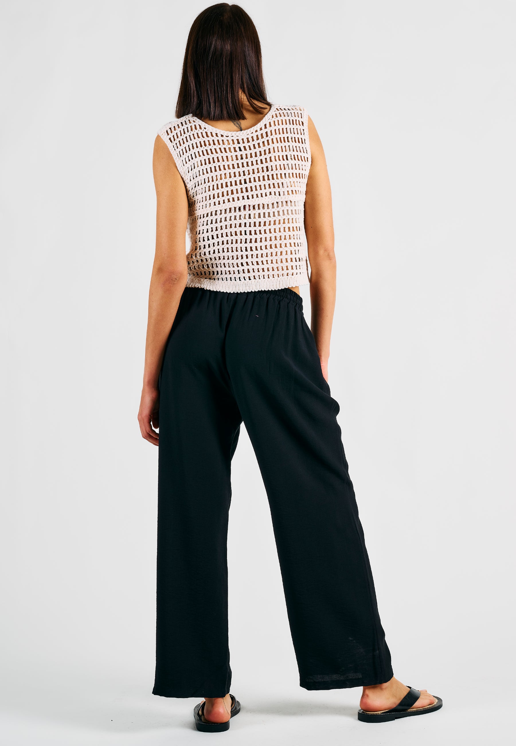 PANTS FLOWY WIDE LEG