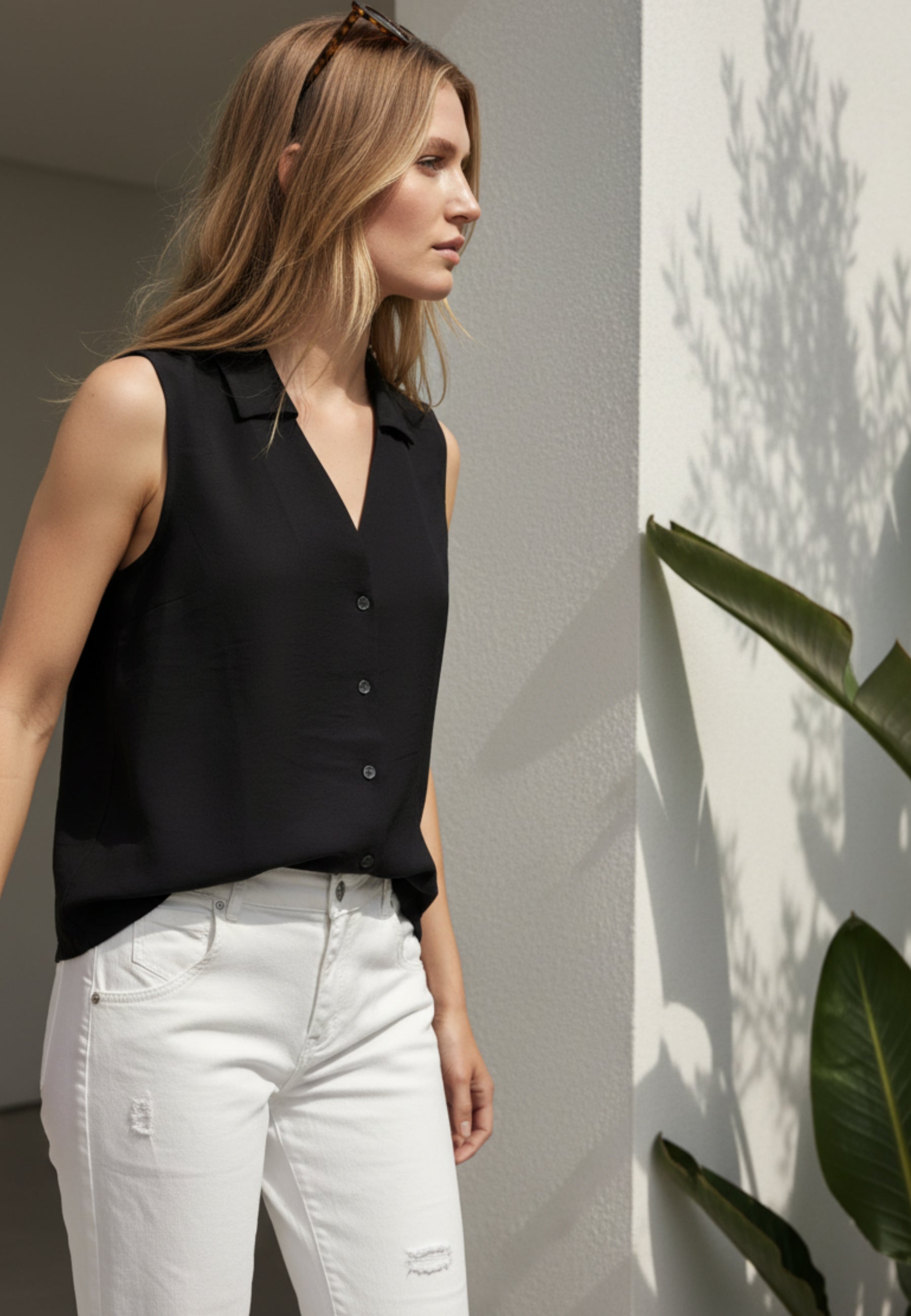 Bluse EASY FLOW aus reiner Viskose