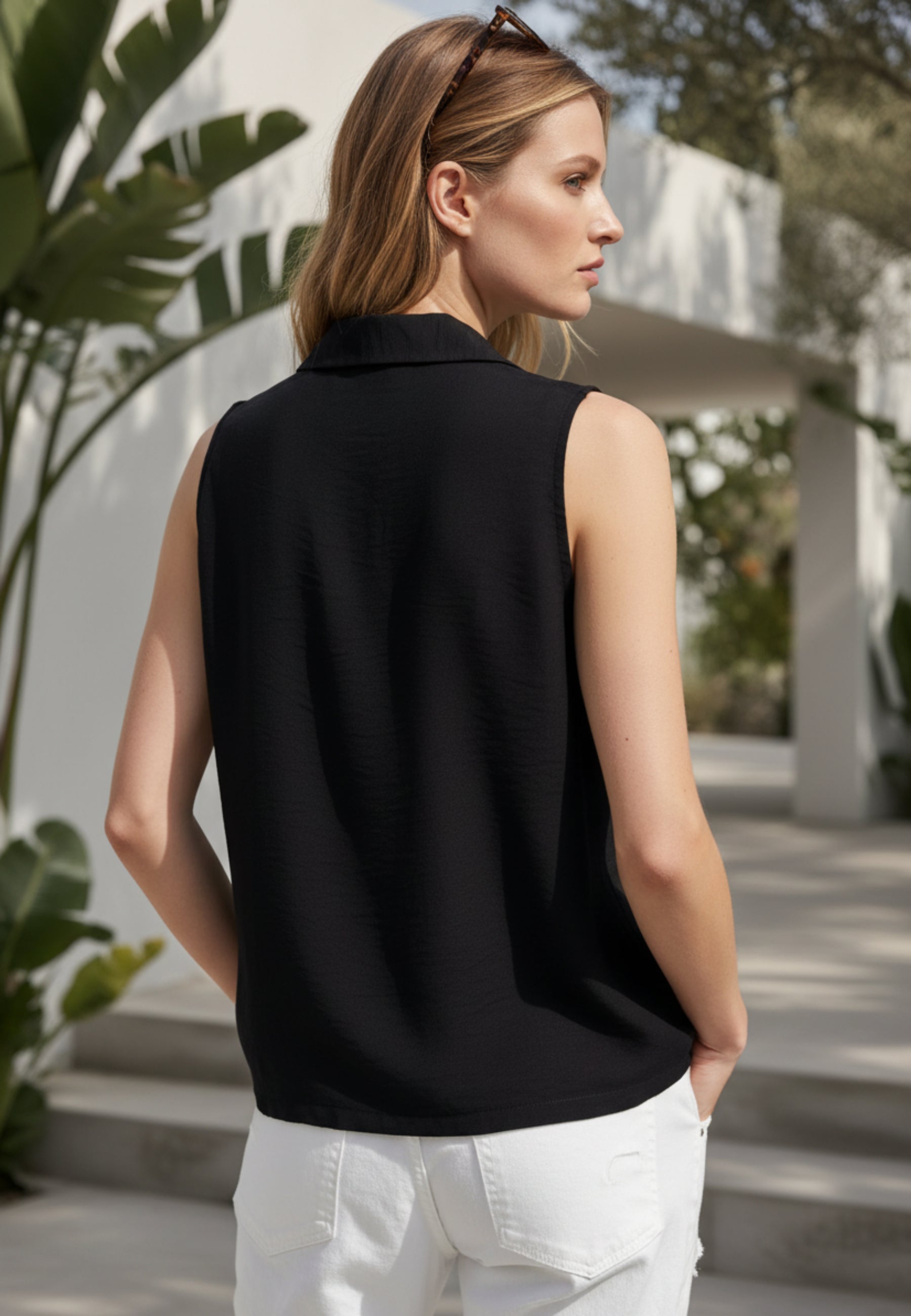 Bluse EASY FLOW aus reiner Viskose