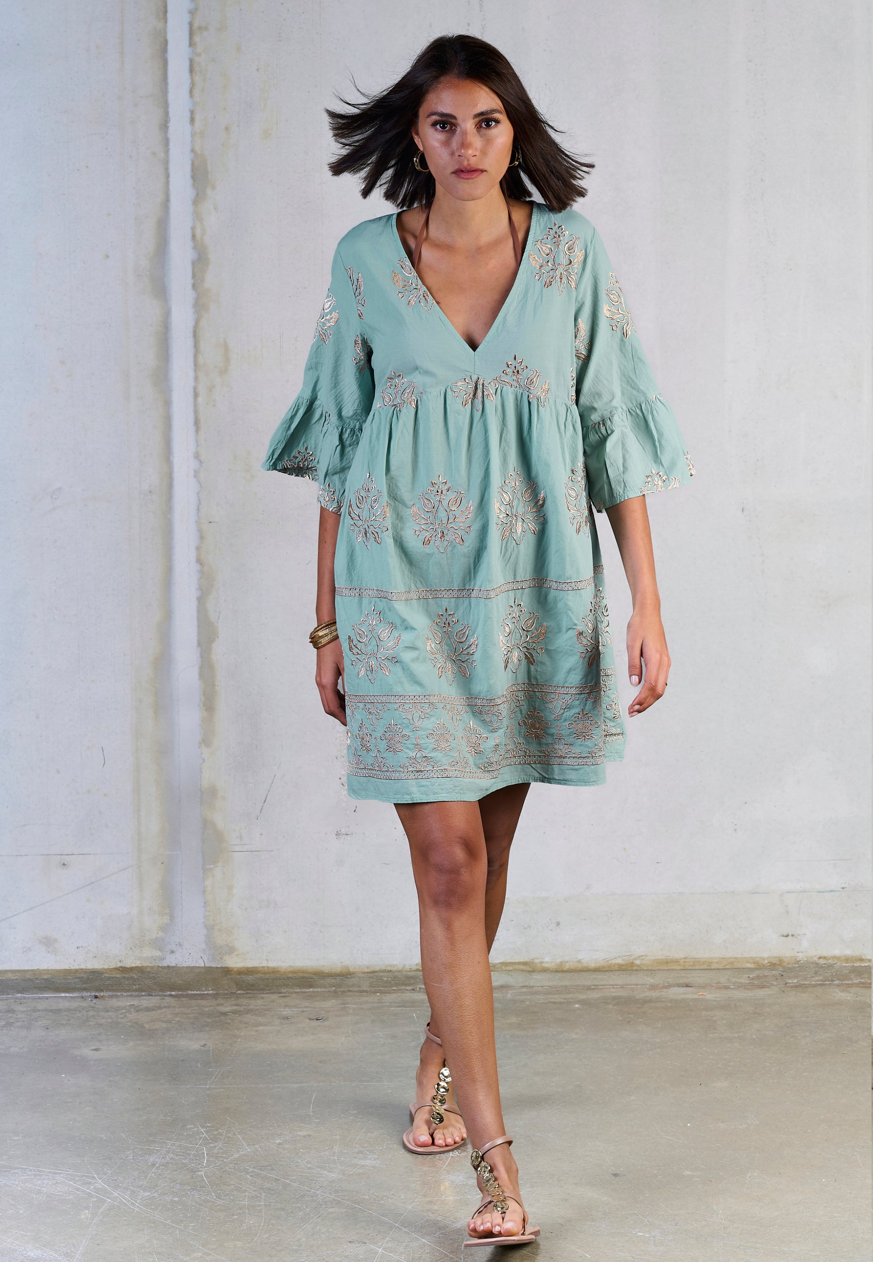 GOLDEN BLOOM DRESS