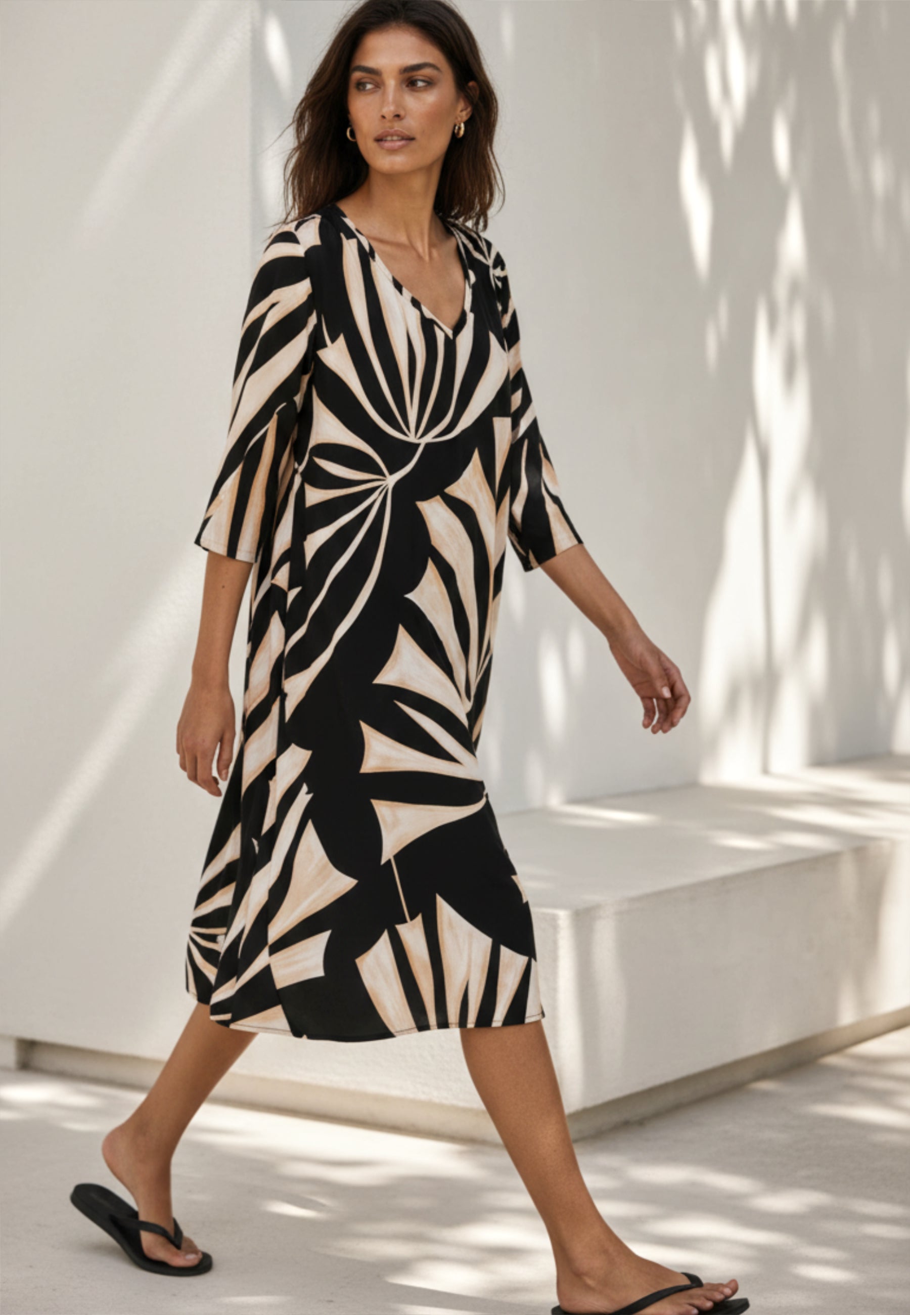 Kleid PALM BREEZE aus Viskose