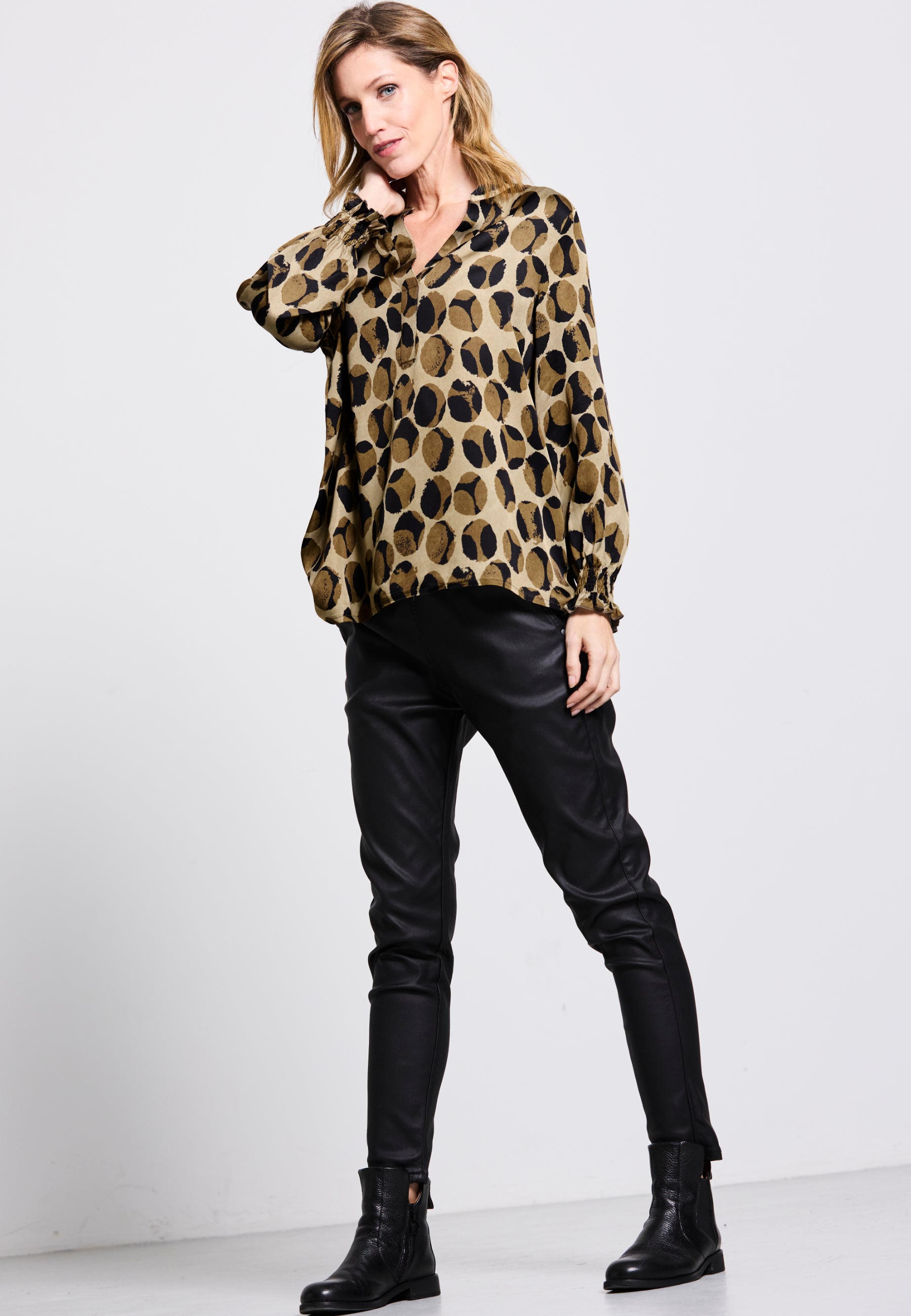 BLUSE WILD DOT