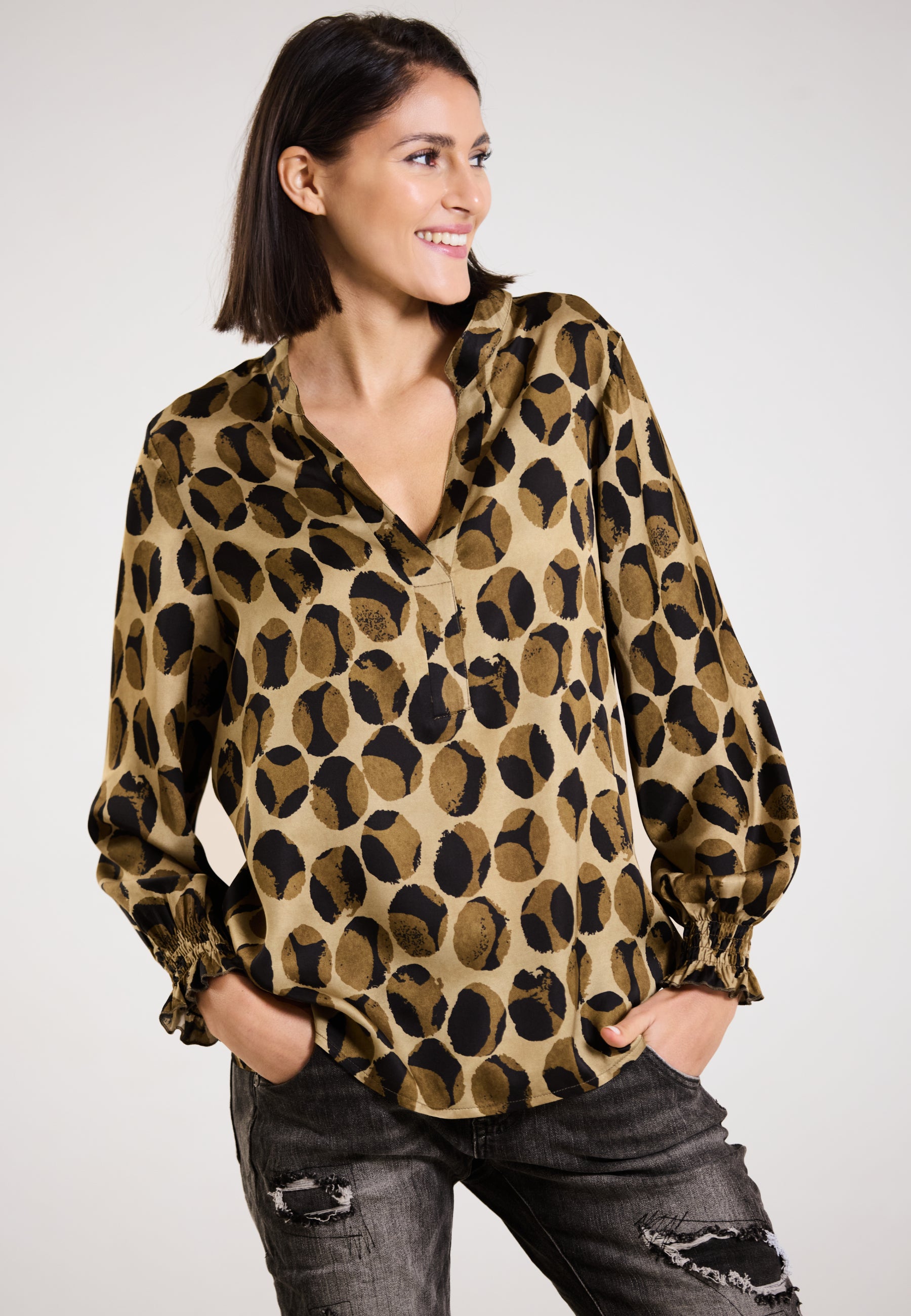BLUSE WILD DOT