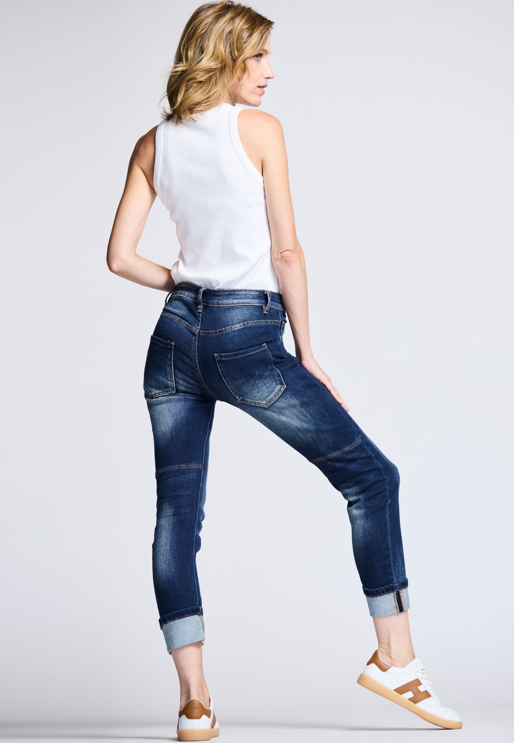 CROPPED JEANS CASUAL FLAIR