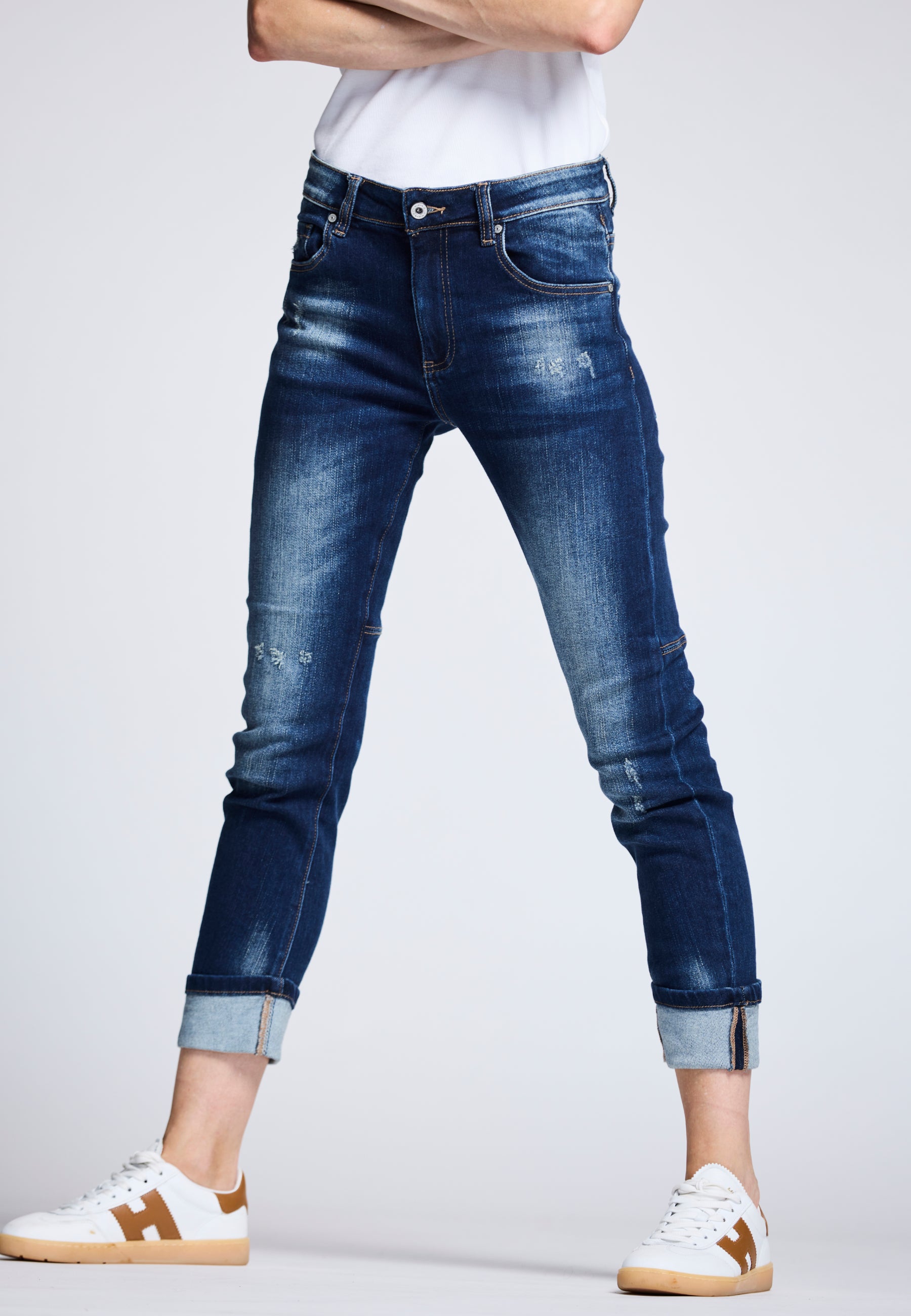 CROPPED JEANS CASUAL FLAIR