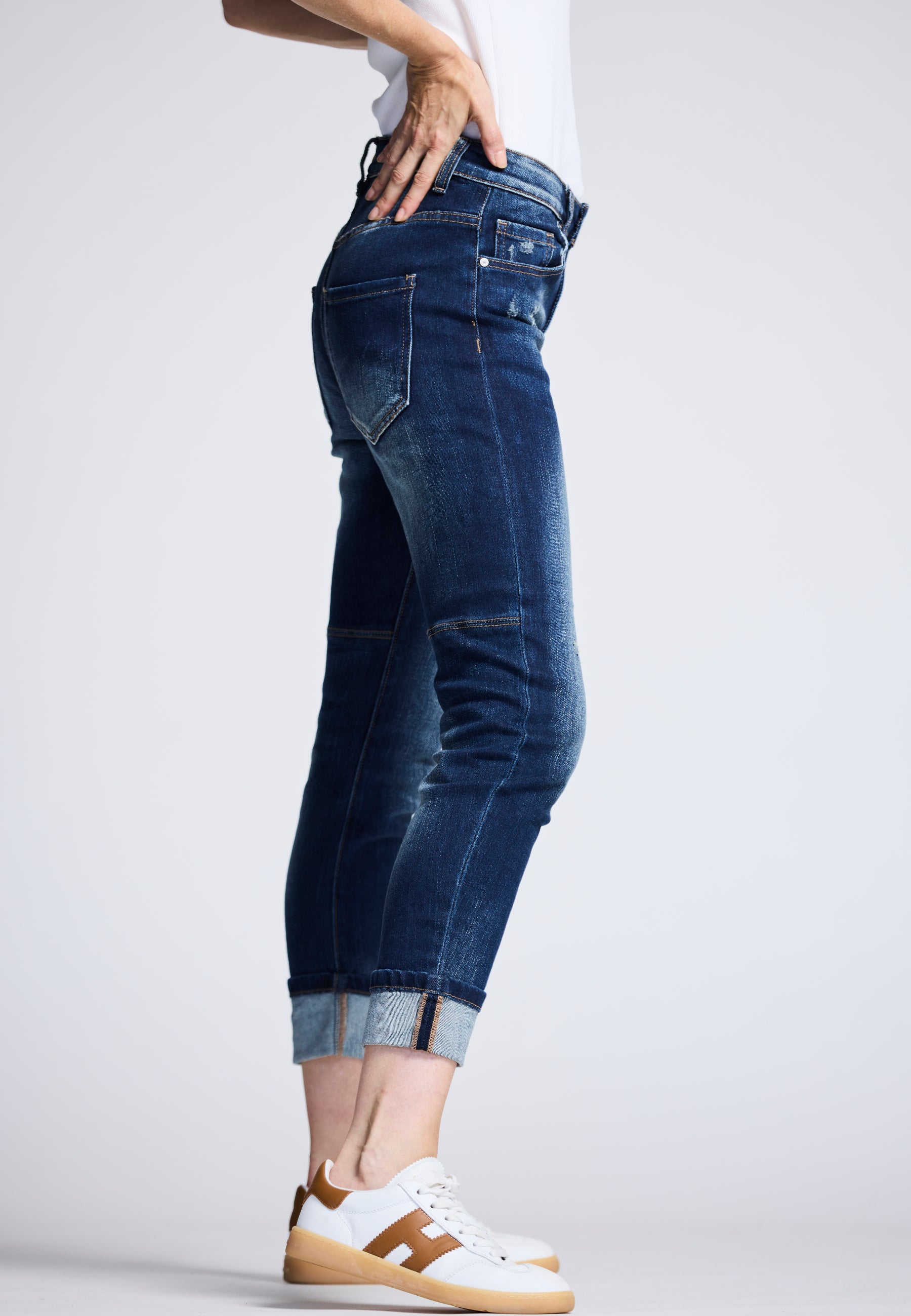 CROPPED JEANS CASUAL FLAIR