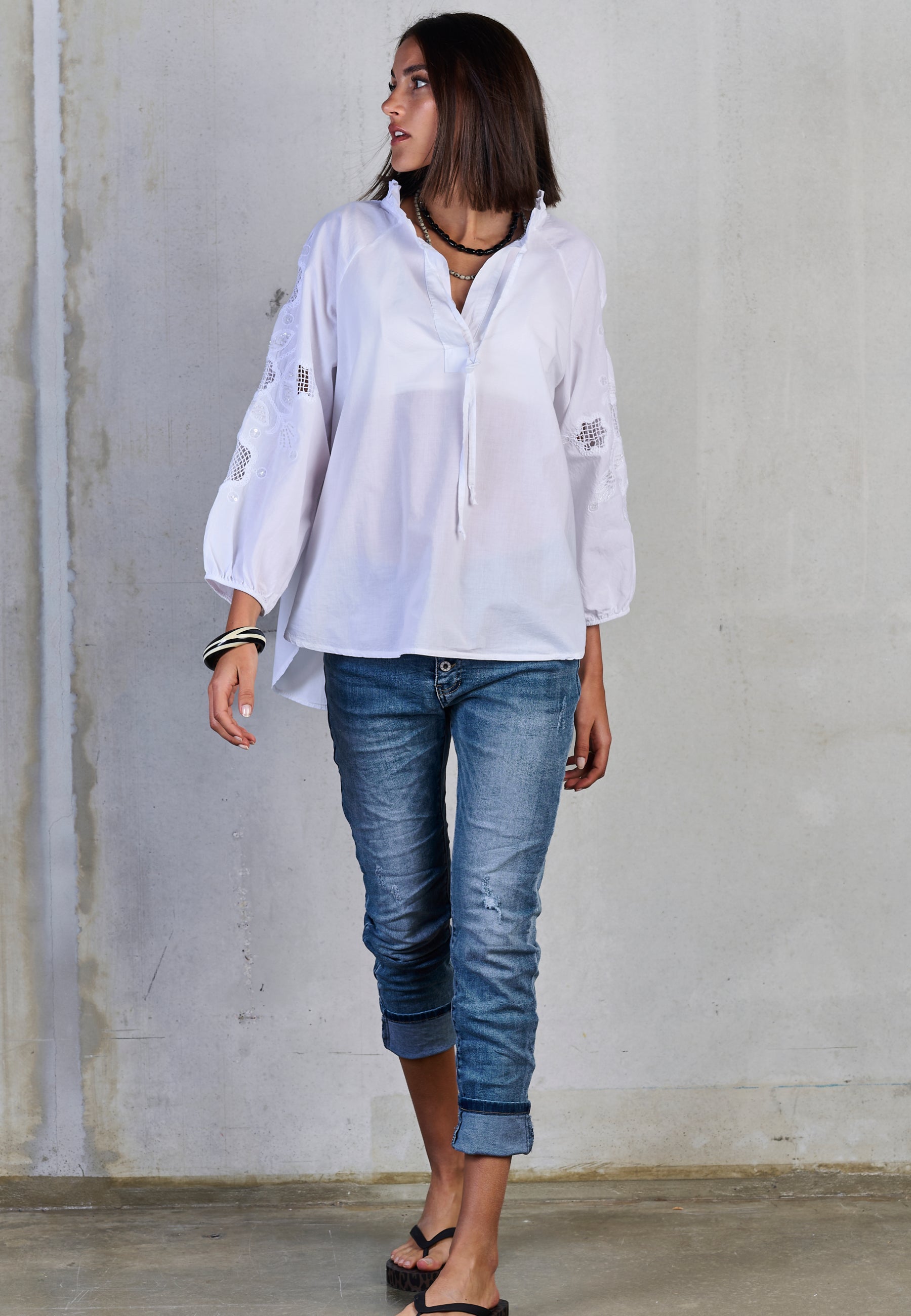LUNA LACE BLOUSE