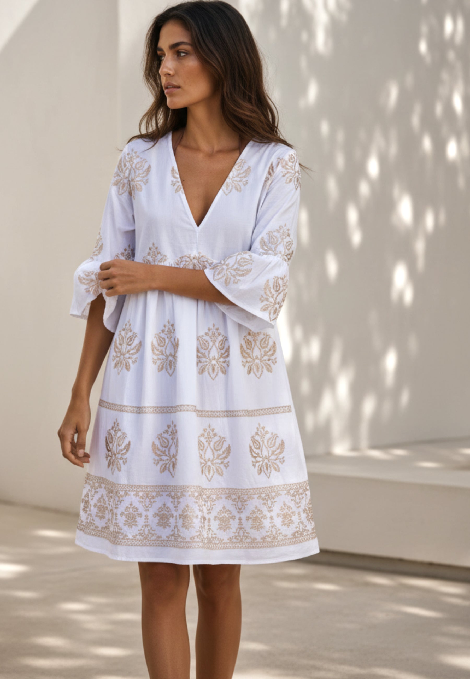 GOLDEN BLOOM DRESS