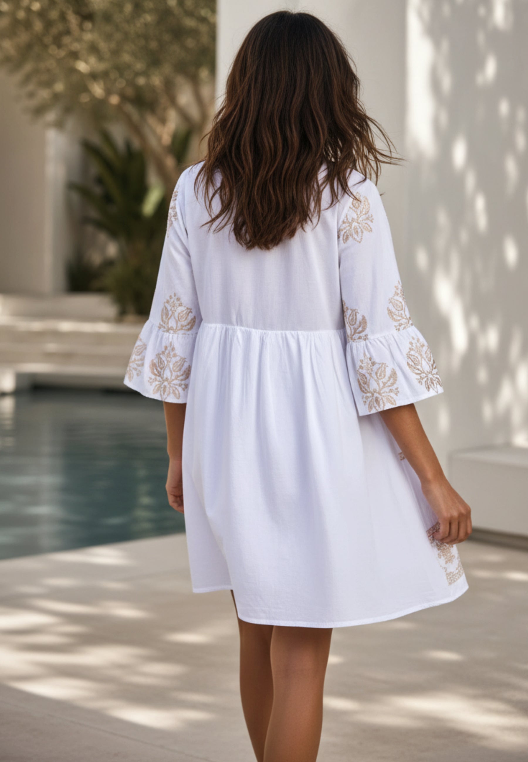 GOLDEN BLOOM DRESS