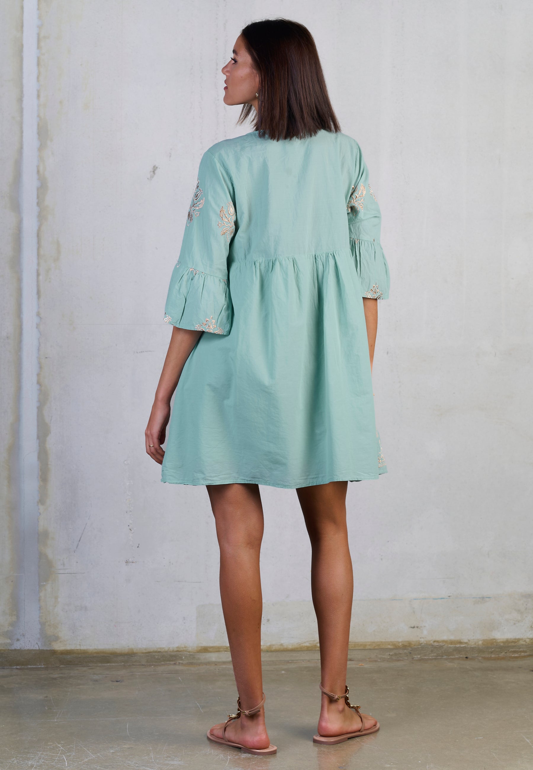 GOLDEN BLOOM DRESS